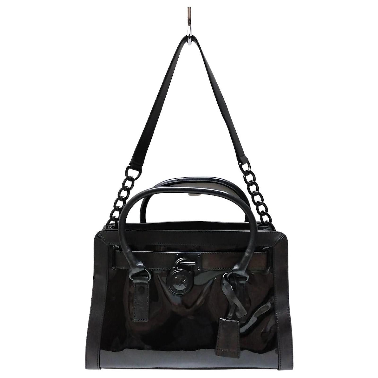 Michael Kors Handbag Black Patent leather  - Joli Closet