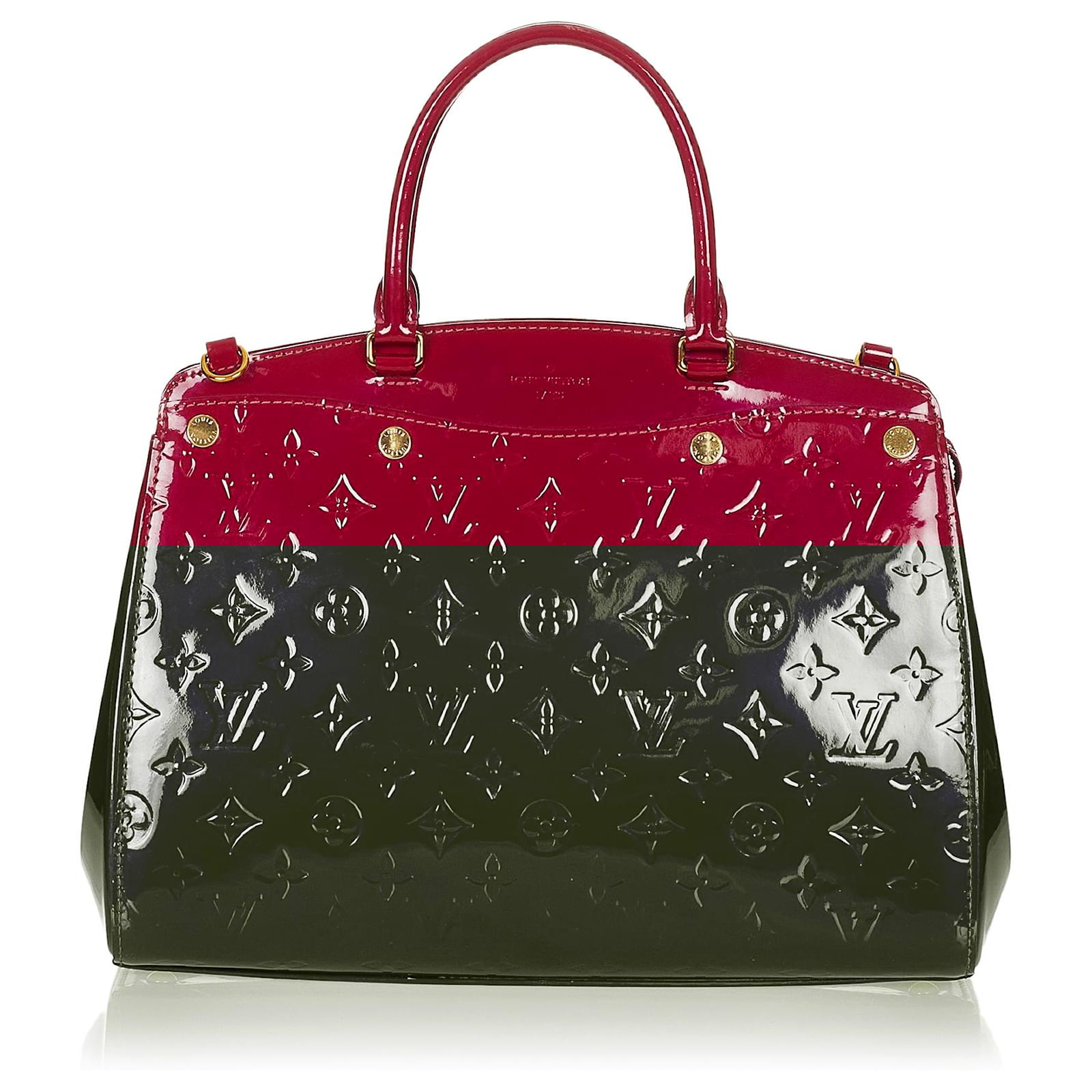 Louis Vuitton Rouge Vernis Brea PM Cuir Cuir vernis ref.427413 - Joli Closet