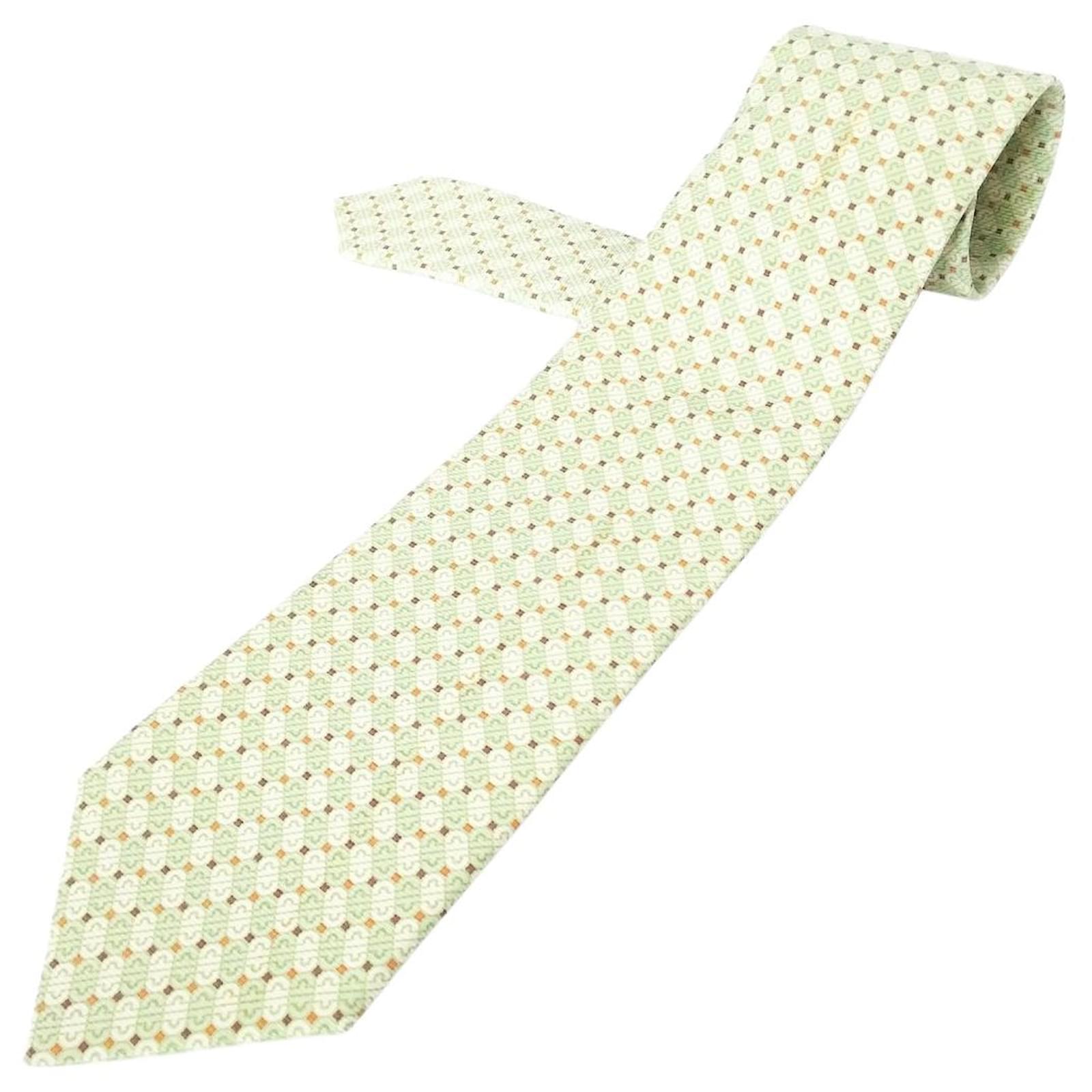 Bulgari Bvlgari tie Green Silk  - Joli Closet