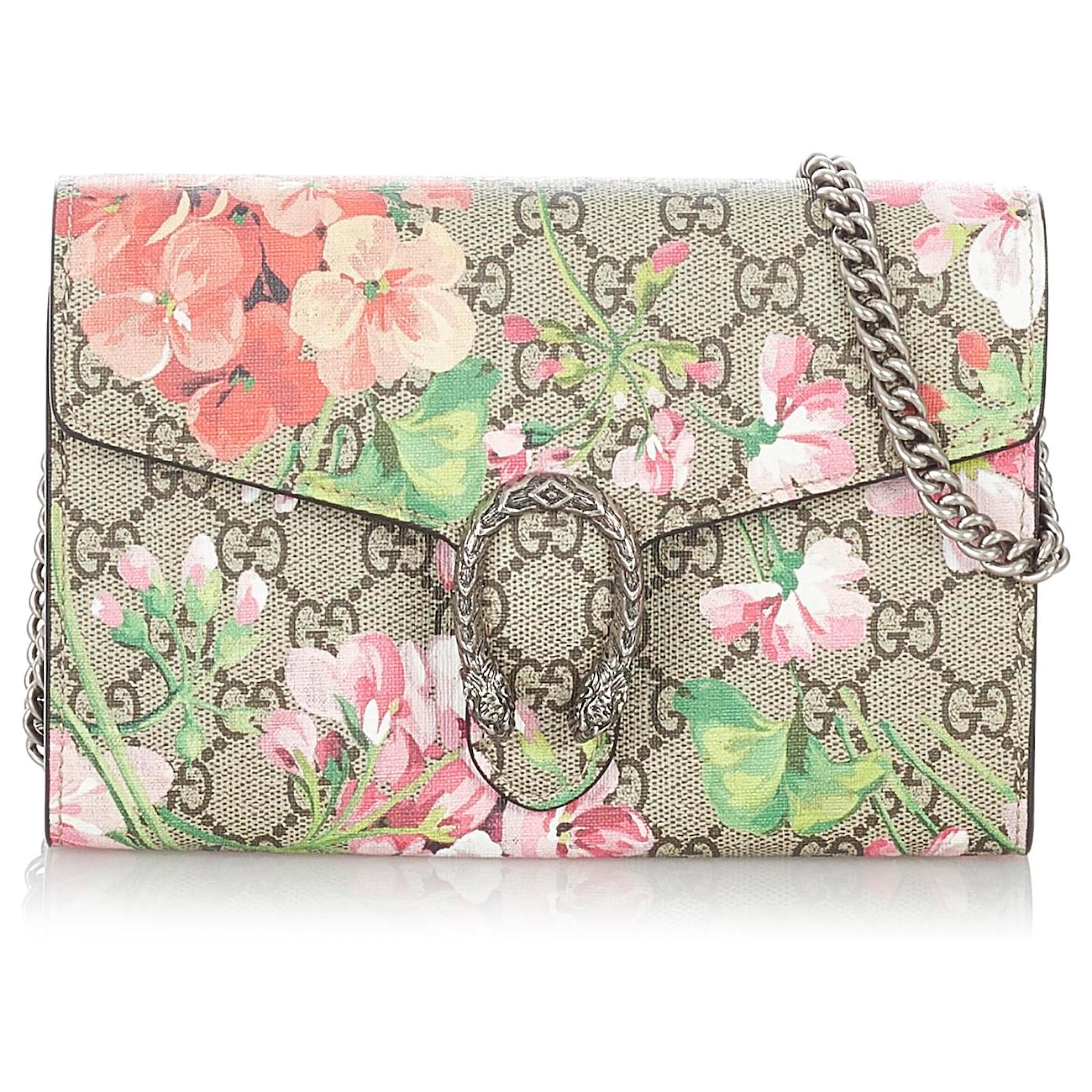 gucci gg blooms crossbody bolsa