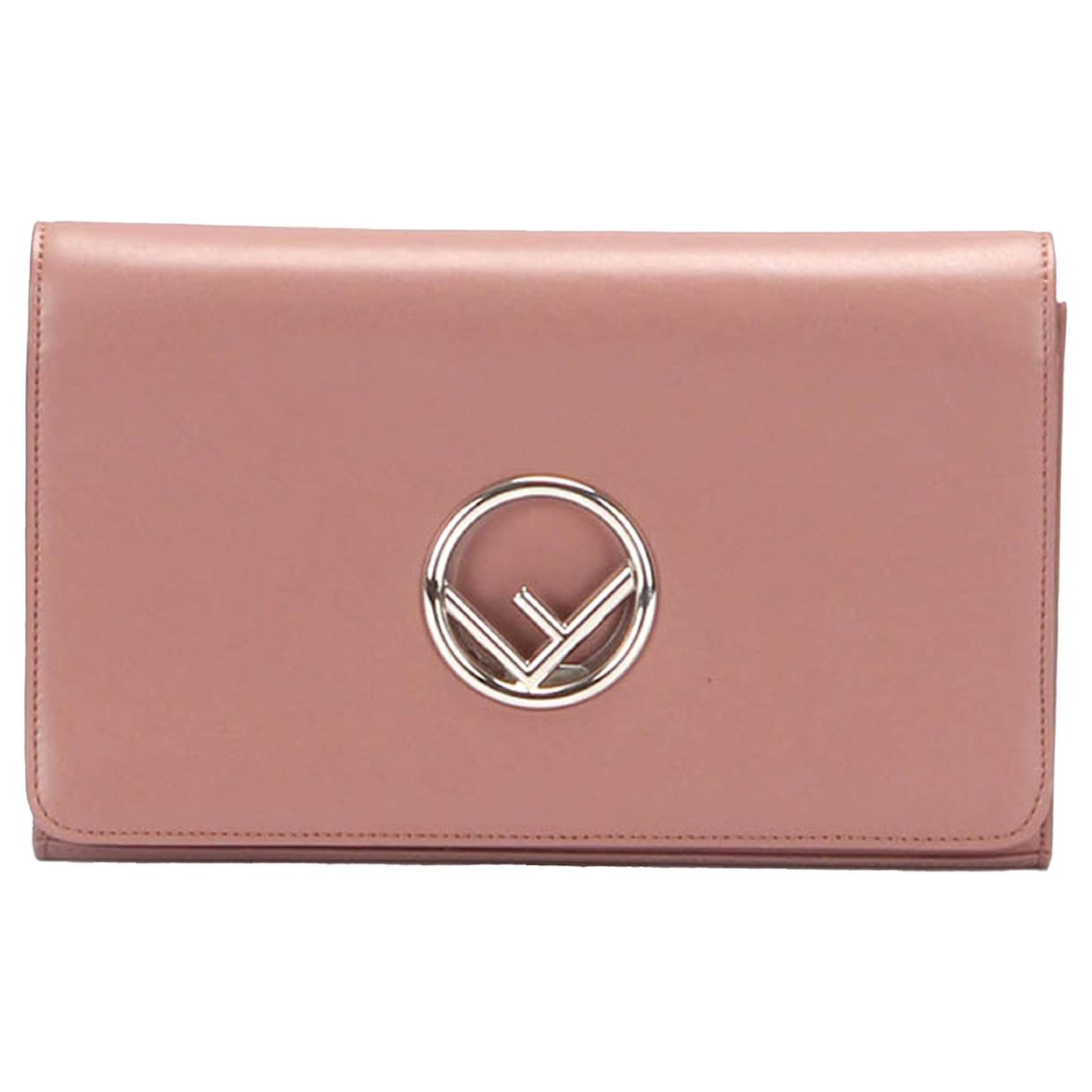 Fendi Pink F is Fendi Chain Wallet Bag Fendi