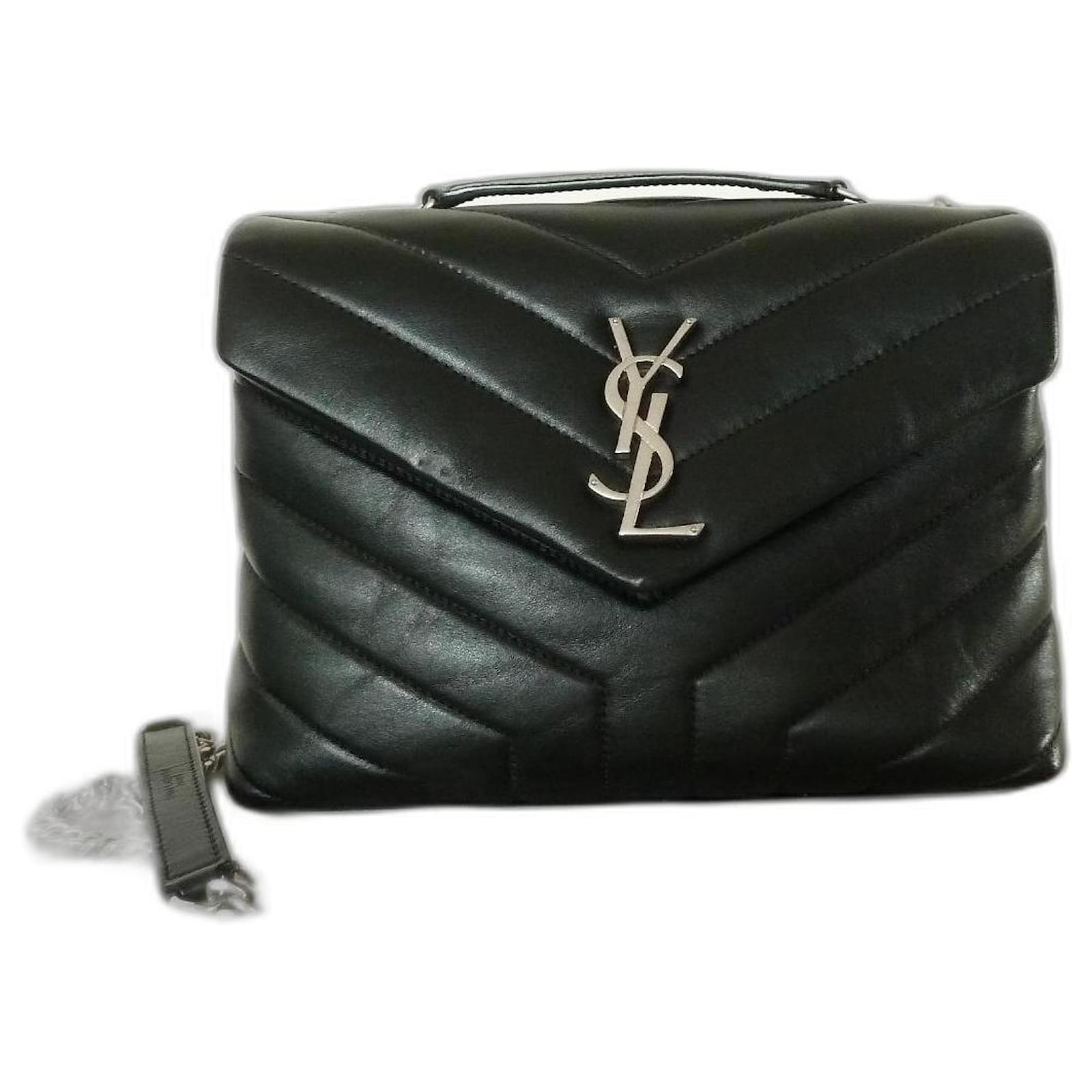 ysl loulou bolsa white