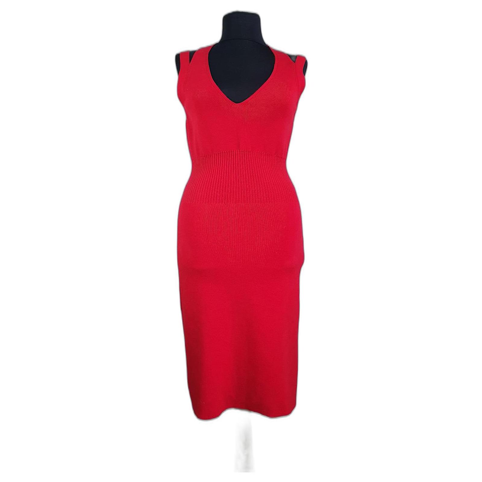 Wolford Vestidos Roja Algod n Elastano ref.427353 Joli Closet