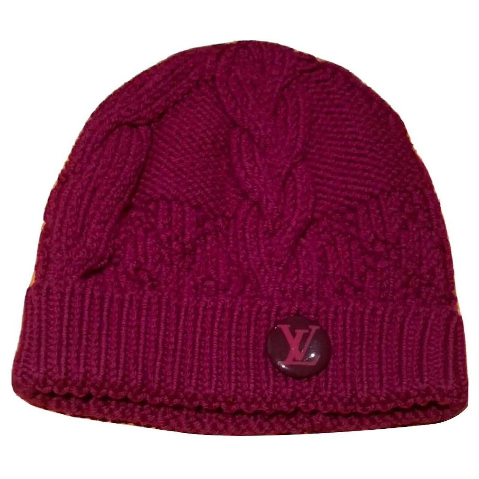 Louis Vuitton cappelli Porpora Lana ref.428284 - Joli Closet