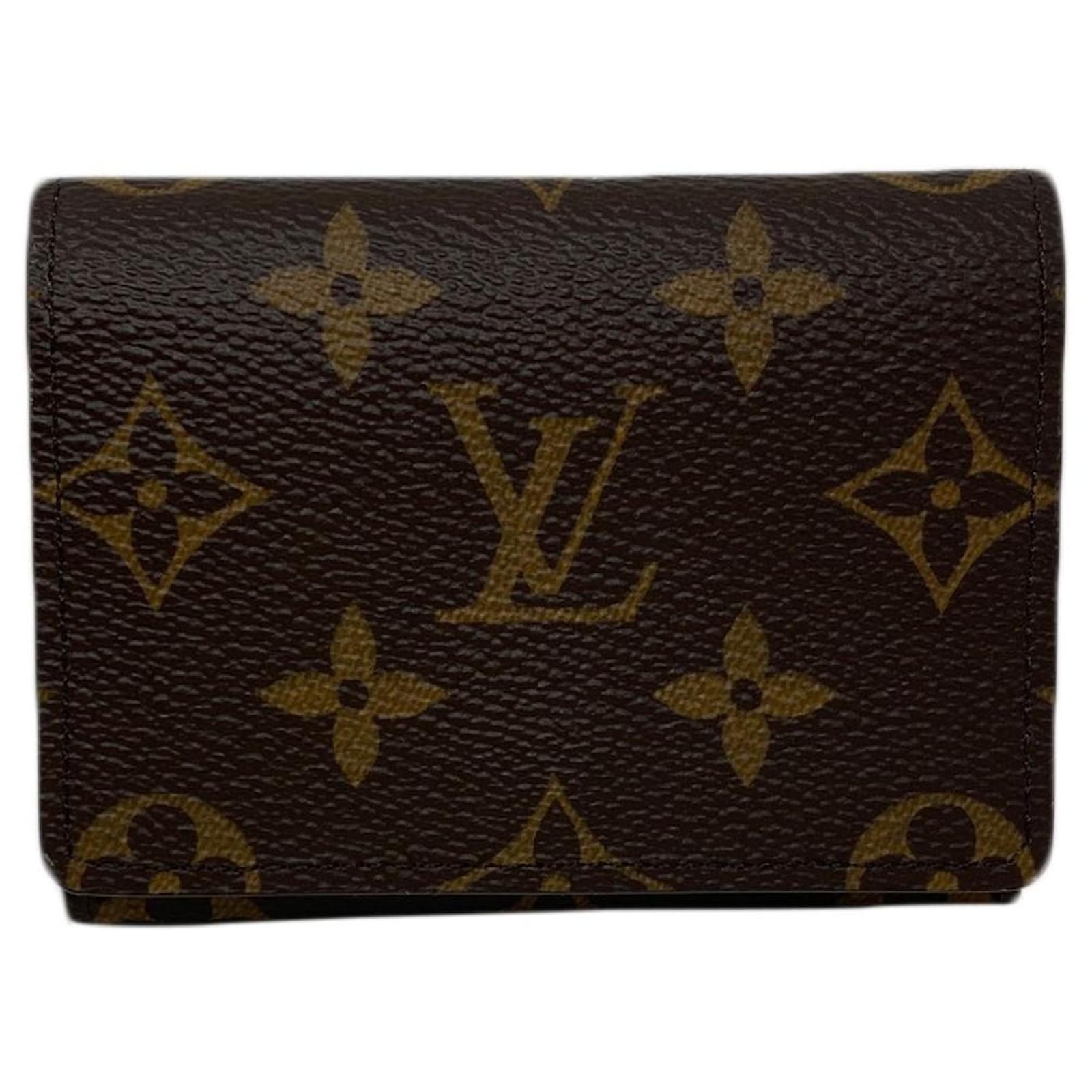 Louis Vuitton Portacarte LV nuovo Marrone Pelle ref.303040 - Joli