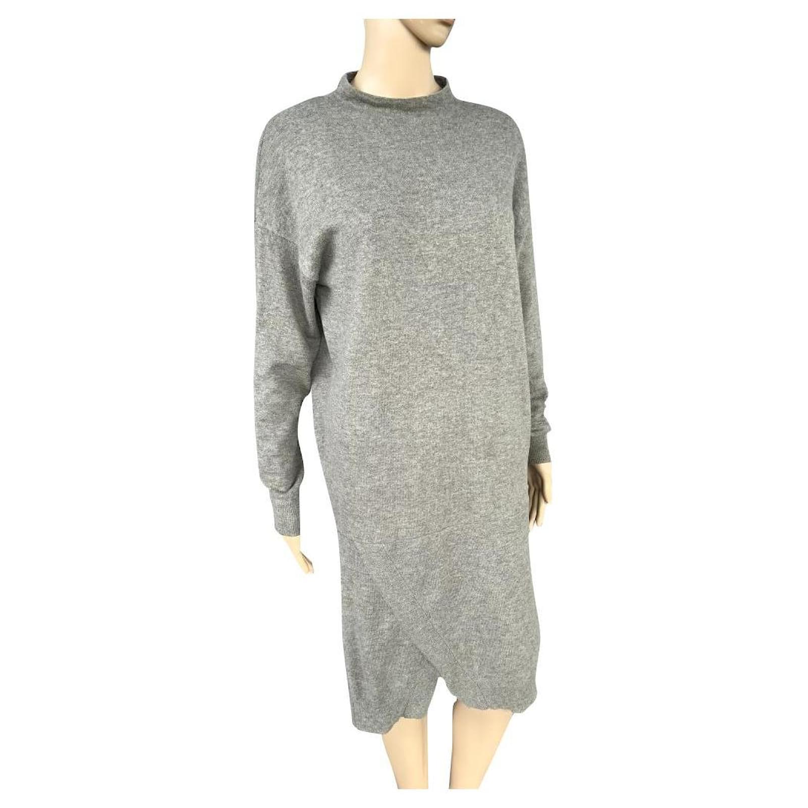 All Saints Dresses Beige Cashmere Wool ref.429066 - Joli Closet