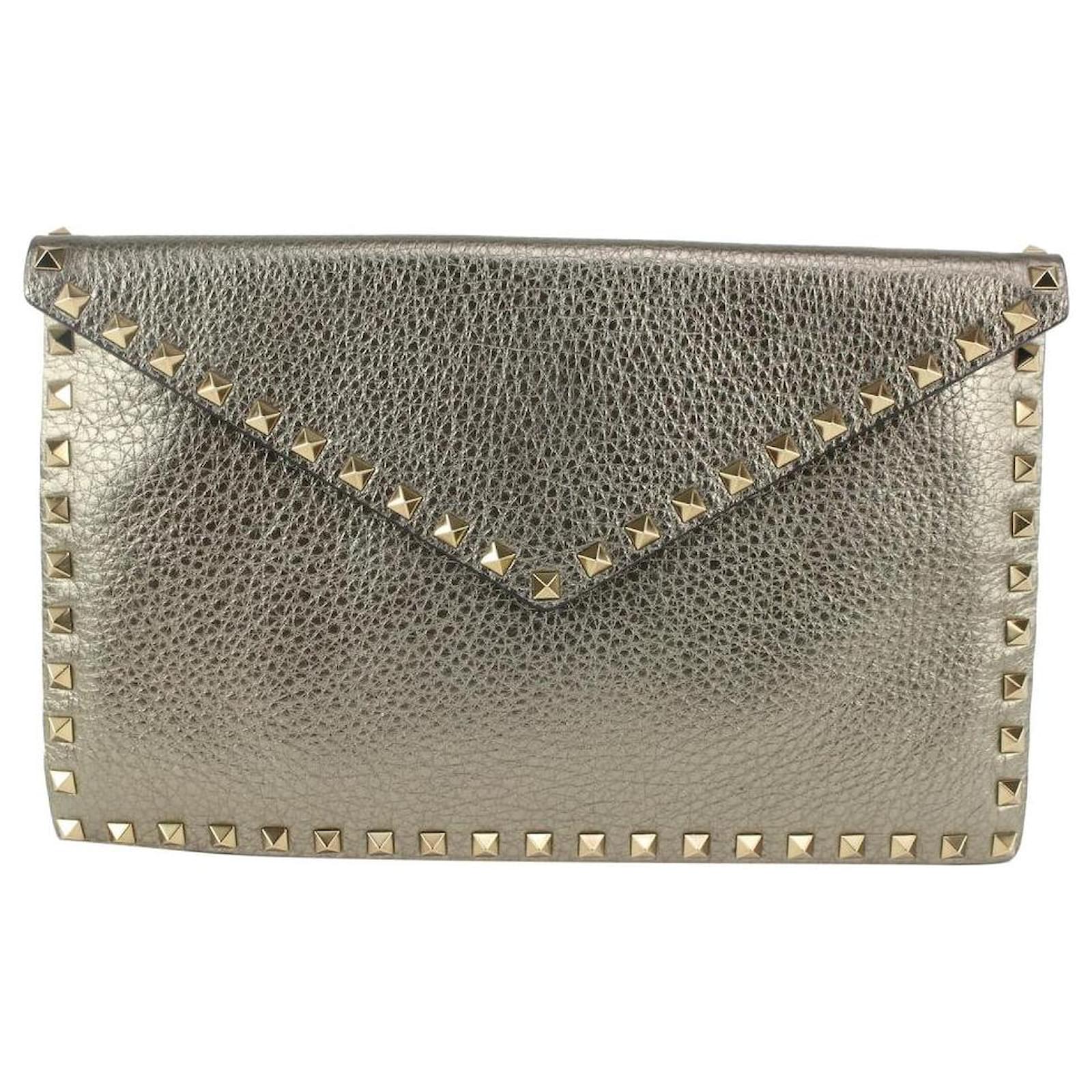 valentino rockstud pewter