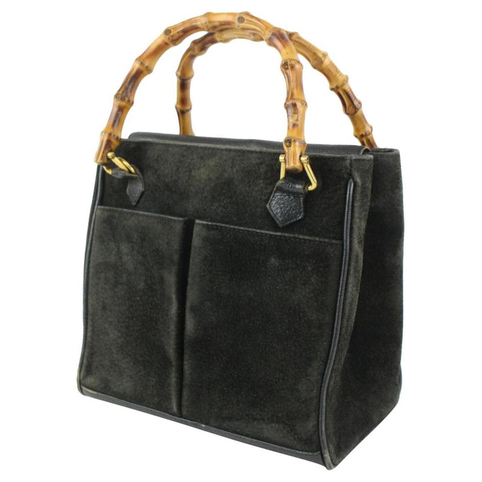 Gucci Suede Leather Shoulder Bag