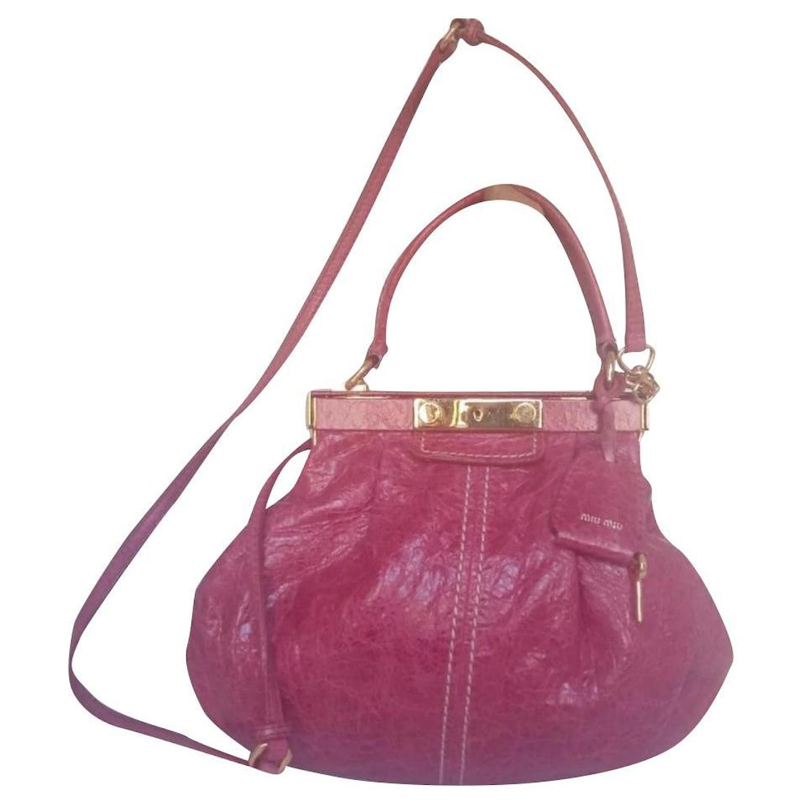 MIU MIU, Fuchsia Women's Handbag