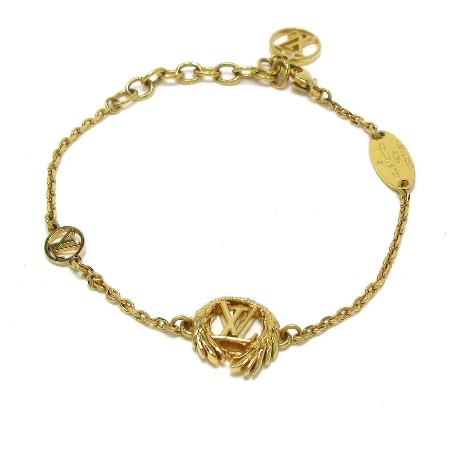 Louis Vuitton bracelet Golden Metal ref.429555 - Joli Closet