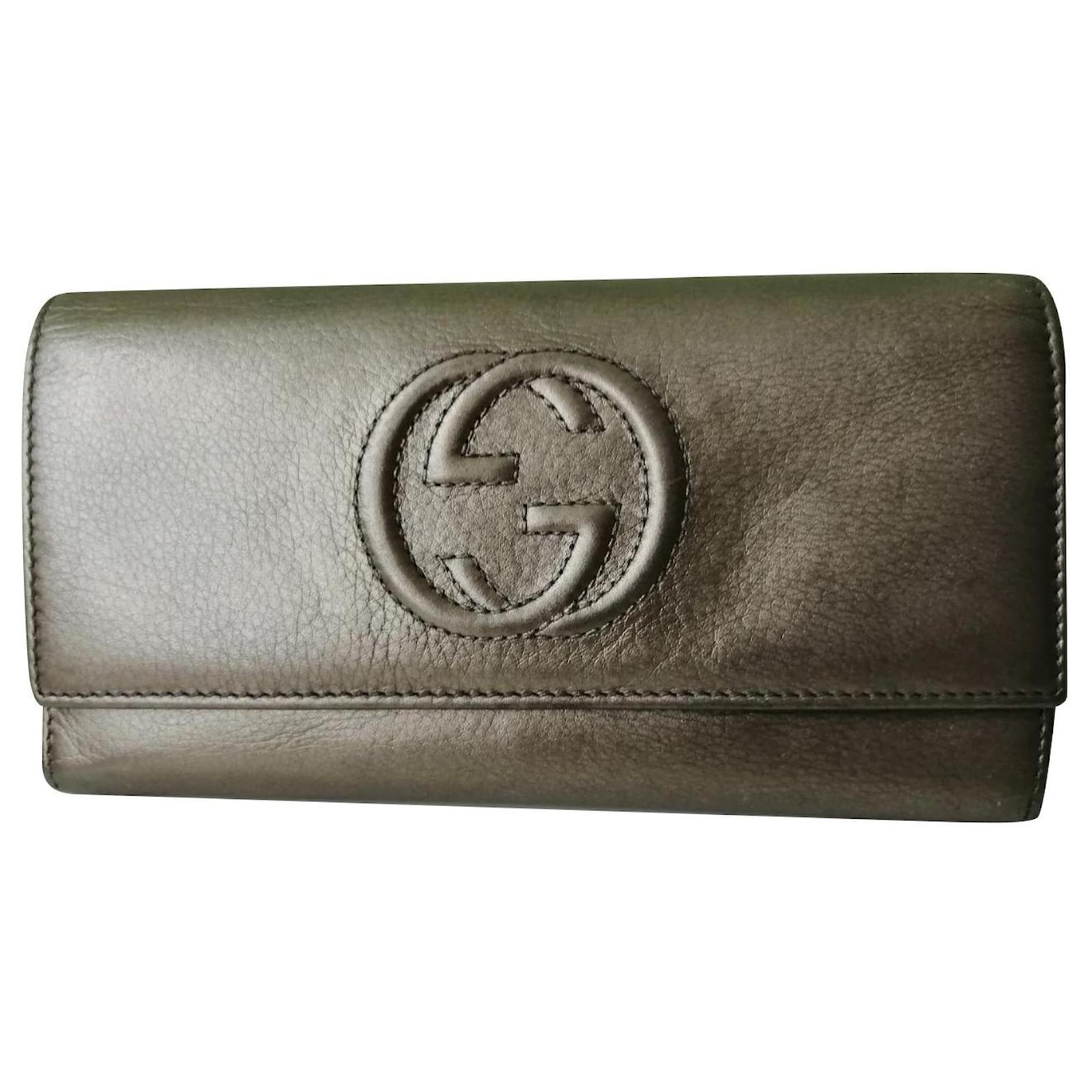 Gucci Soho online Continental Leather Wallet