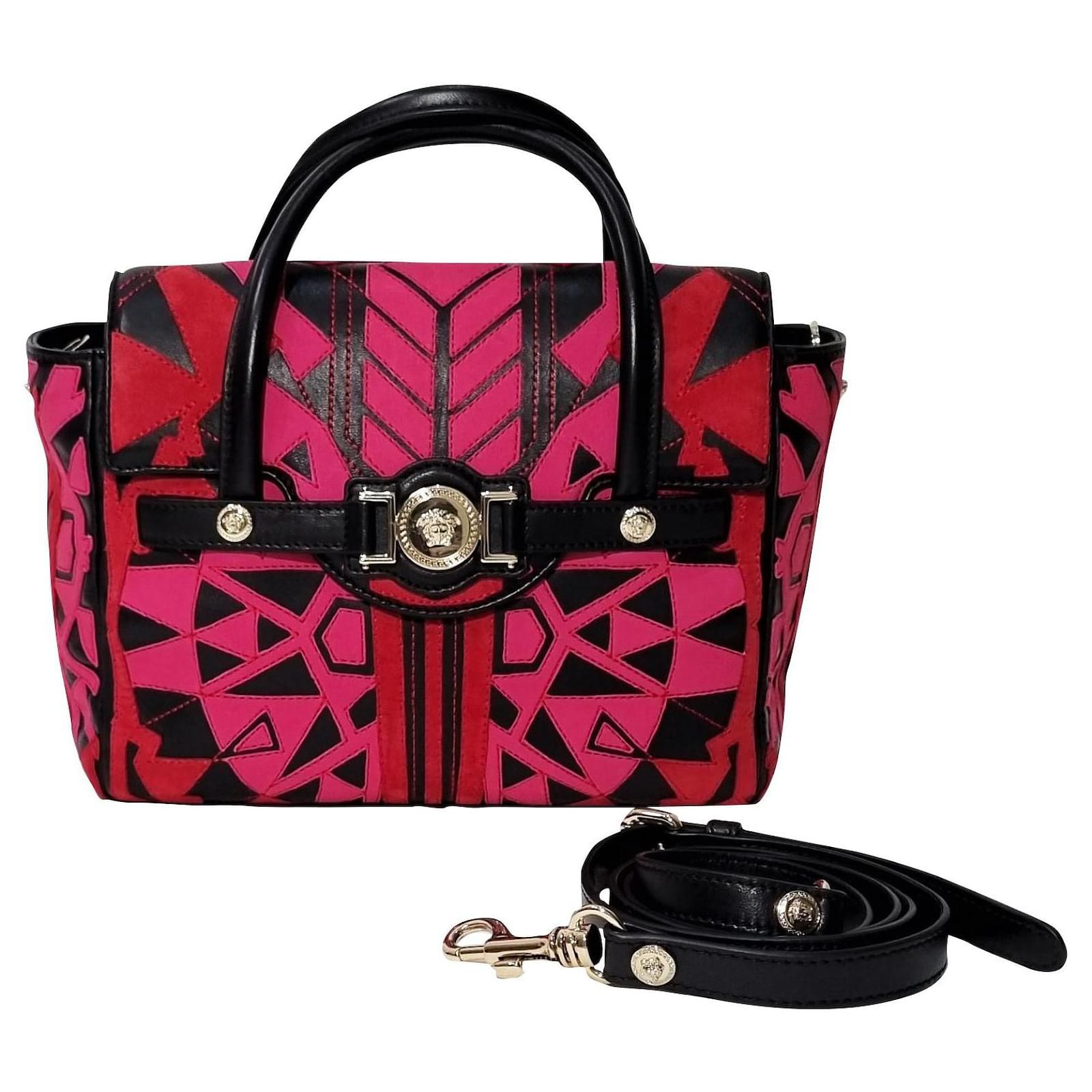 Versace Red Handbags