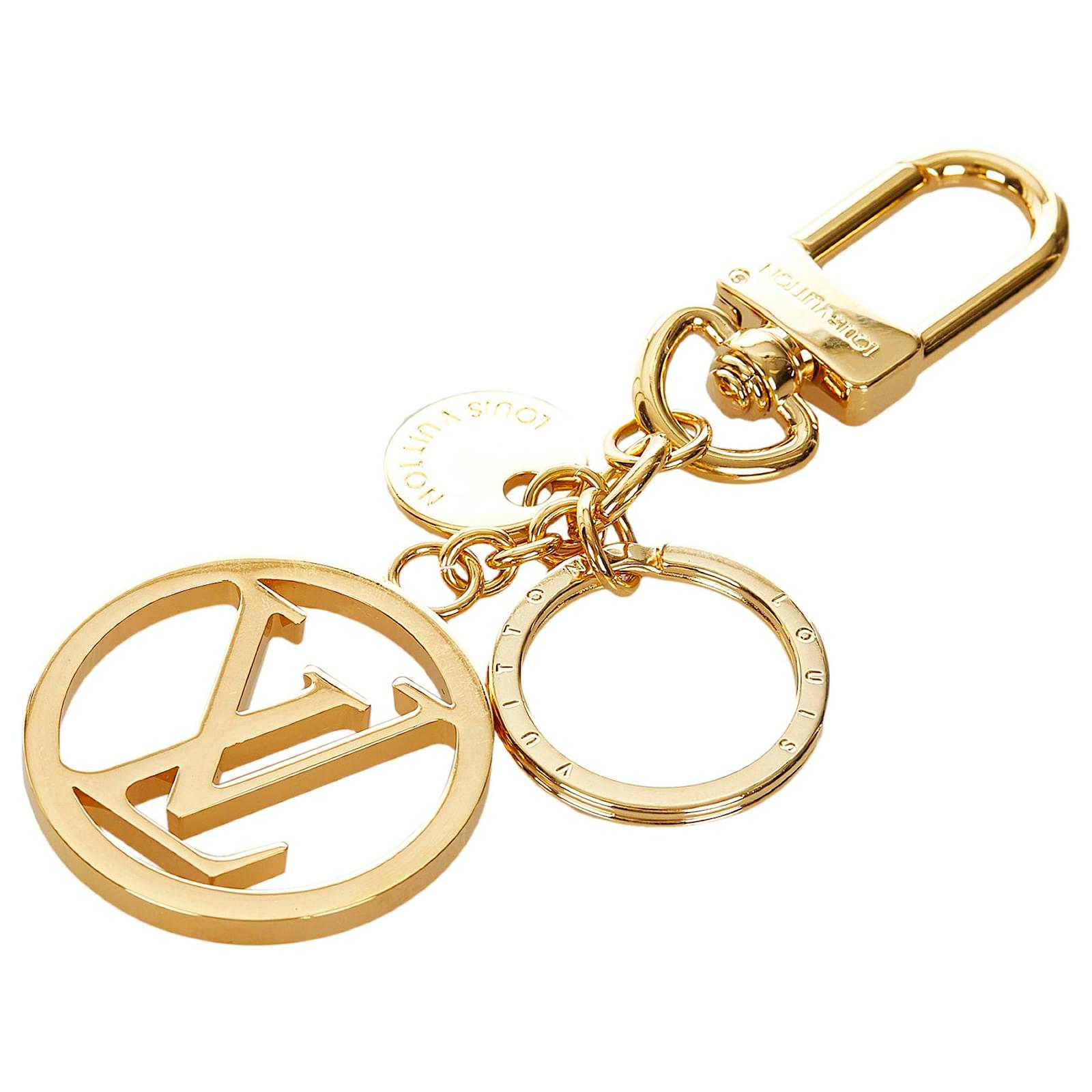 Ciondolo per borsa con cerchio d'oro Louis Vuitton Metallo ref.430179 -  Joli Closet