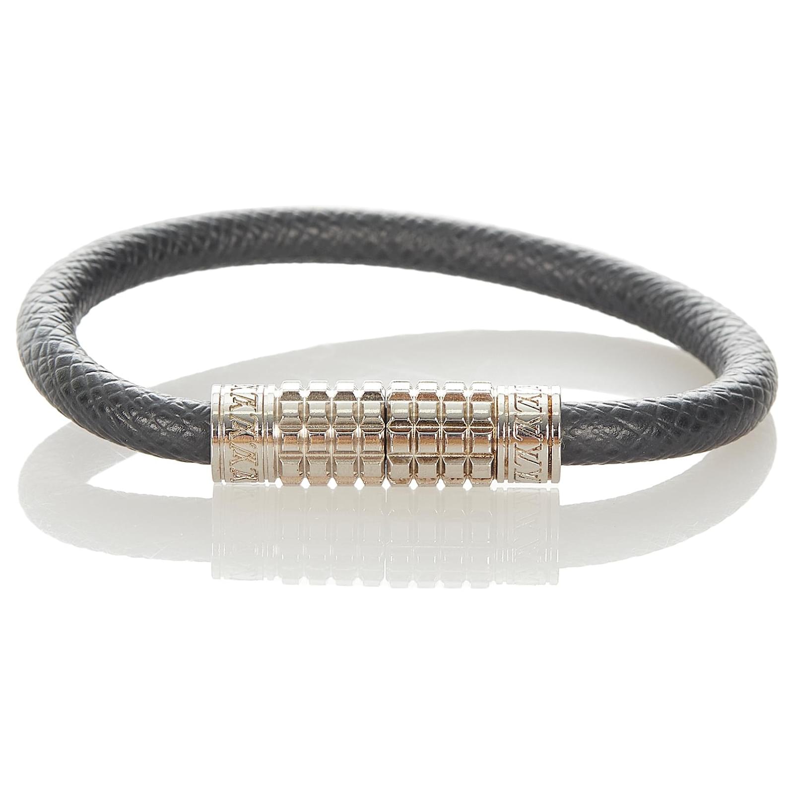 Louis Vuitton Digit Bracelet, Black, One Size