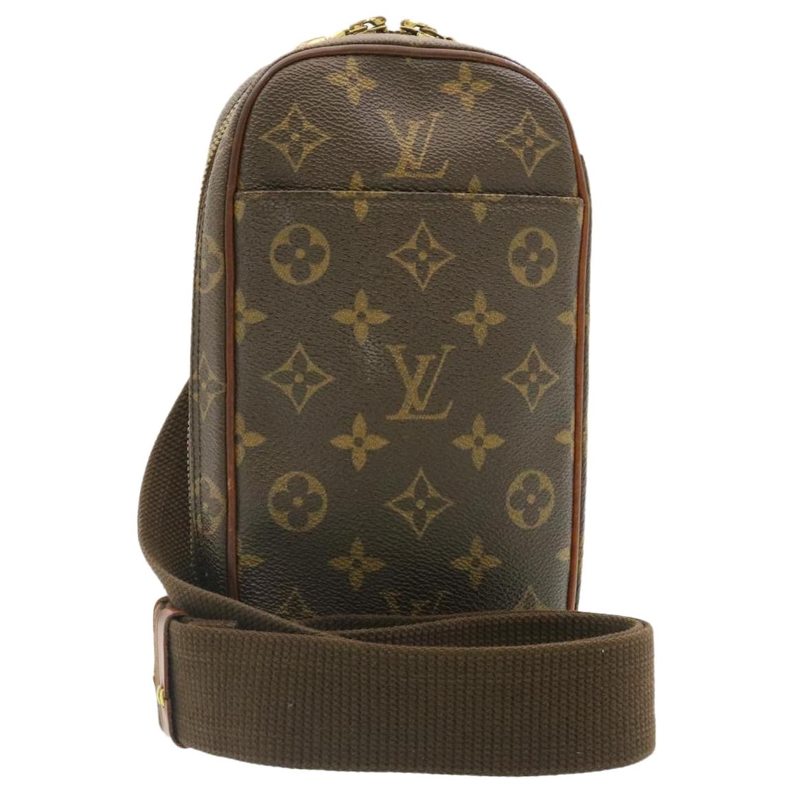 Brown Louis Vuitton Monogram Pochette Gange Crossbody Bag