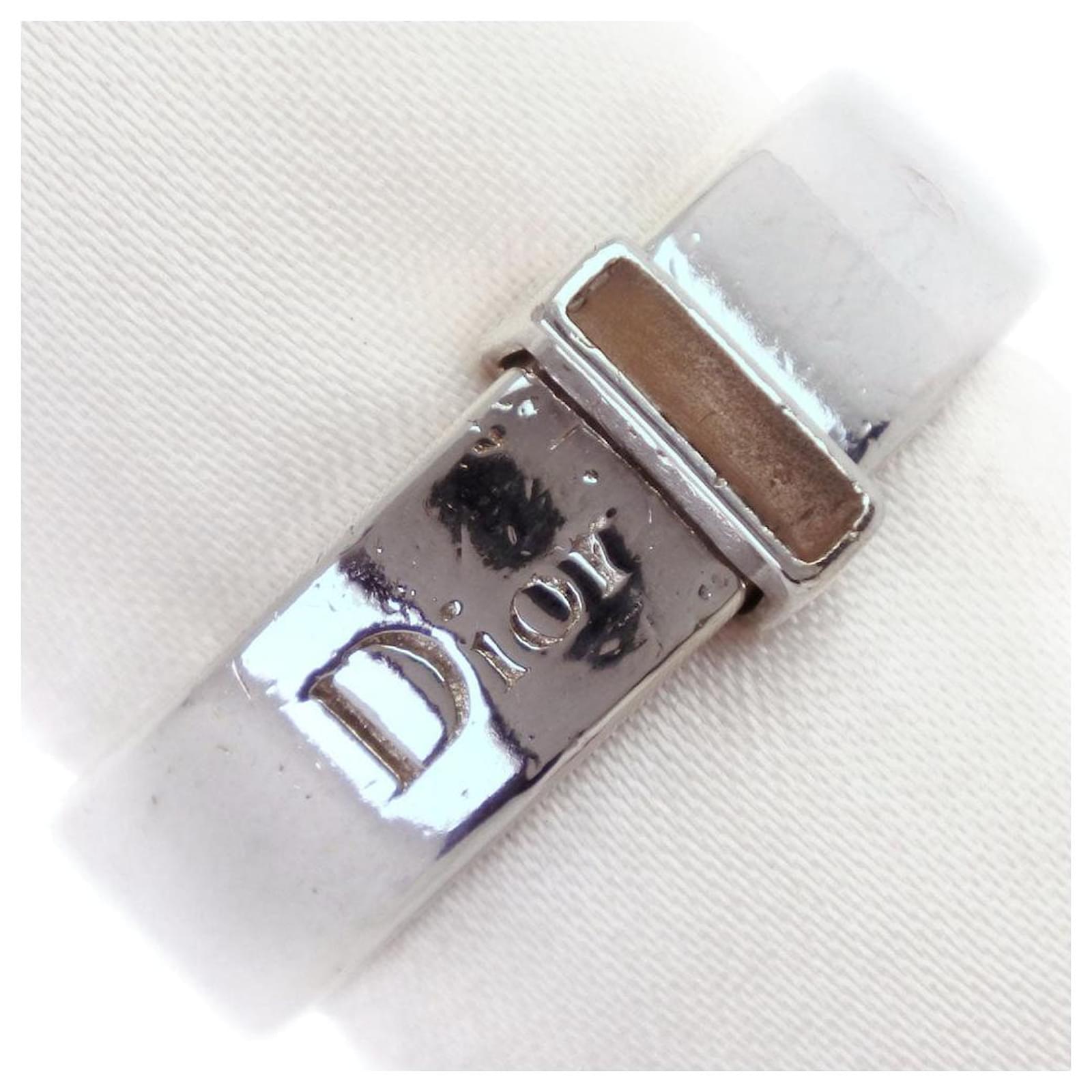 Dior ring Silvery Silver ref.430481 - Joli Closet