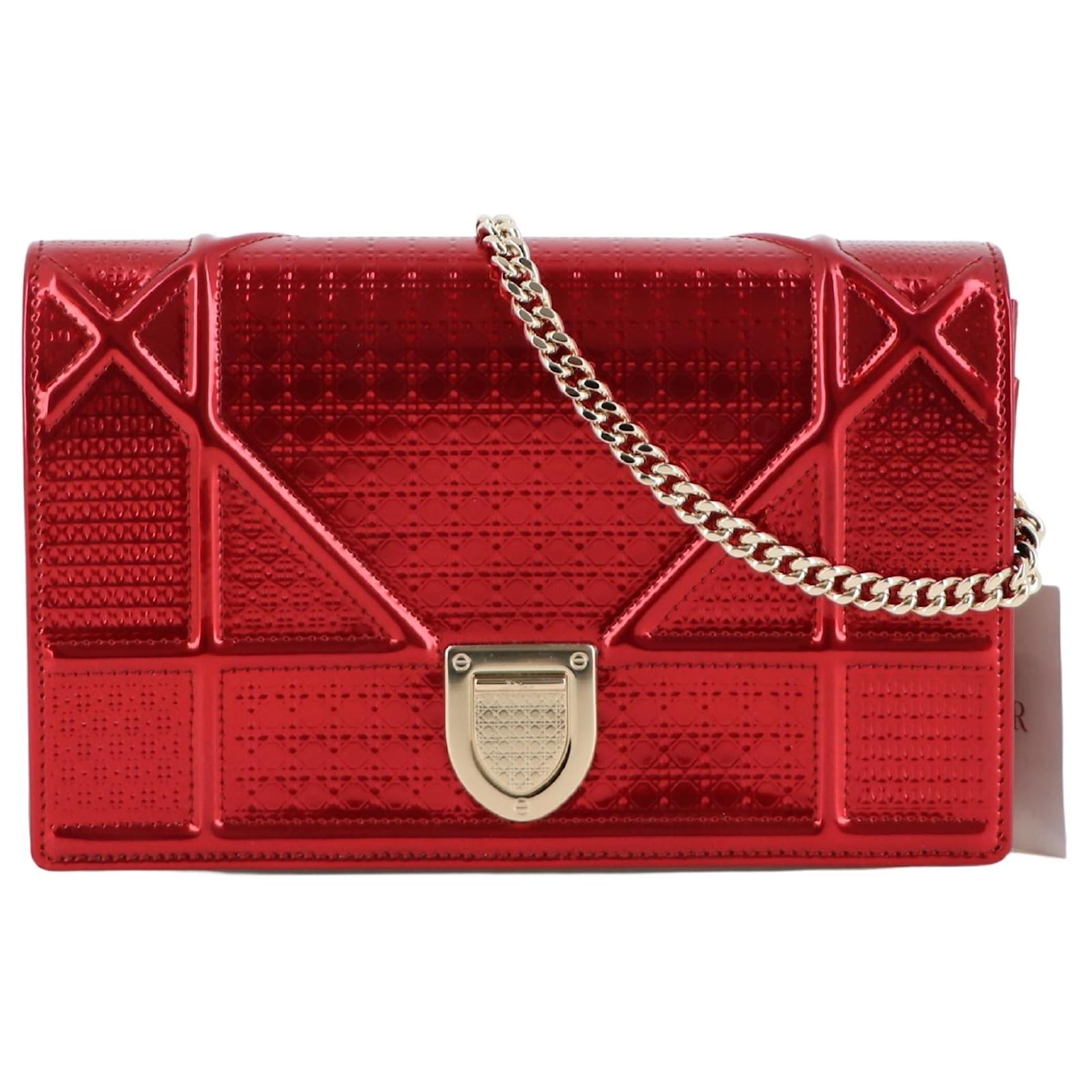 Dior Diorama Red Leather ref.430483 - Joli Closet
