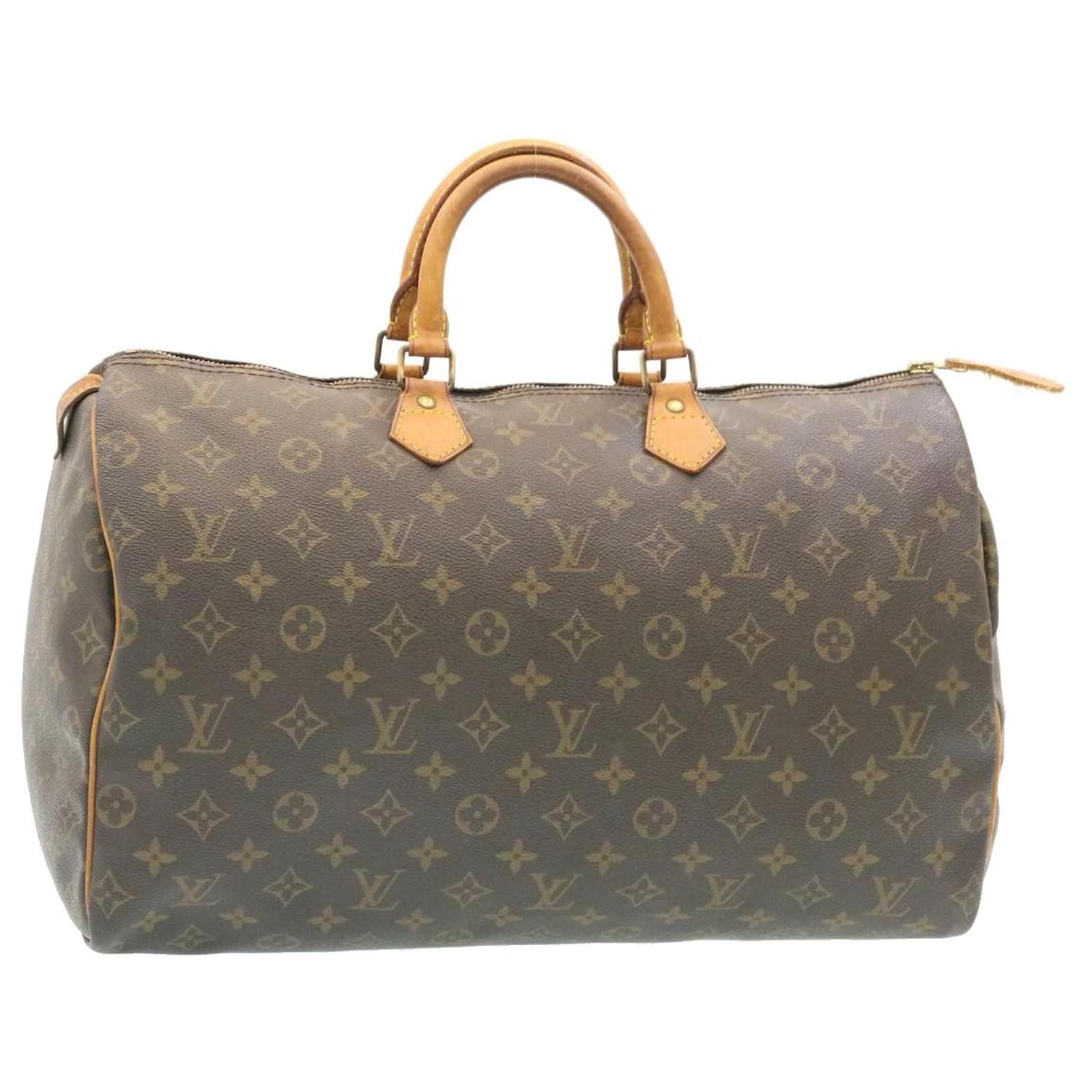 Louis Vuitton Monogram Speedy 40 Hand Bag M41522 LV Auth ki1101 Cloth ...