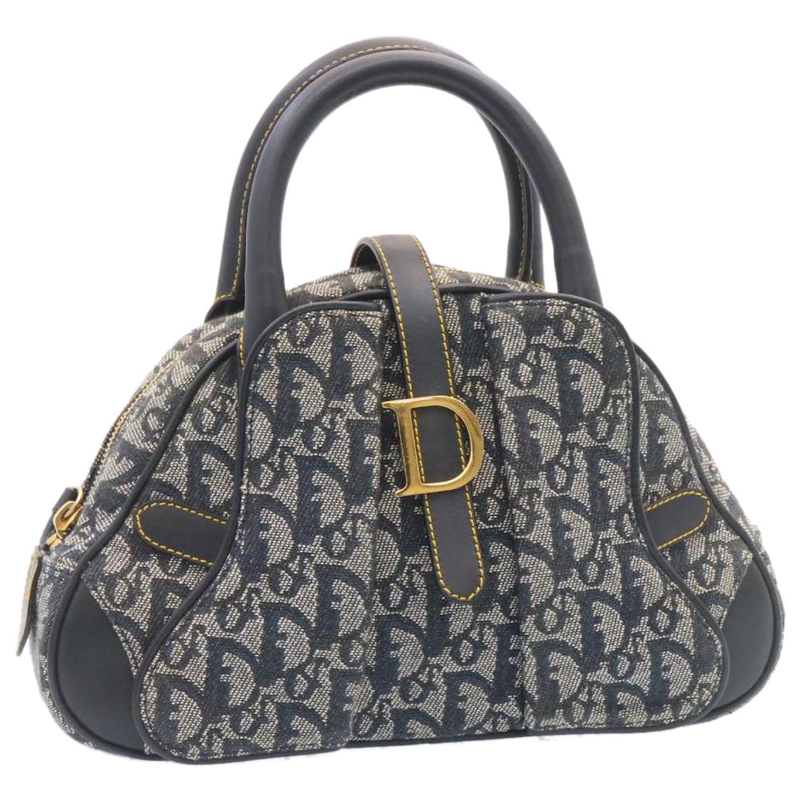 dior navy trotter bag