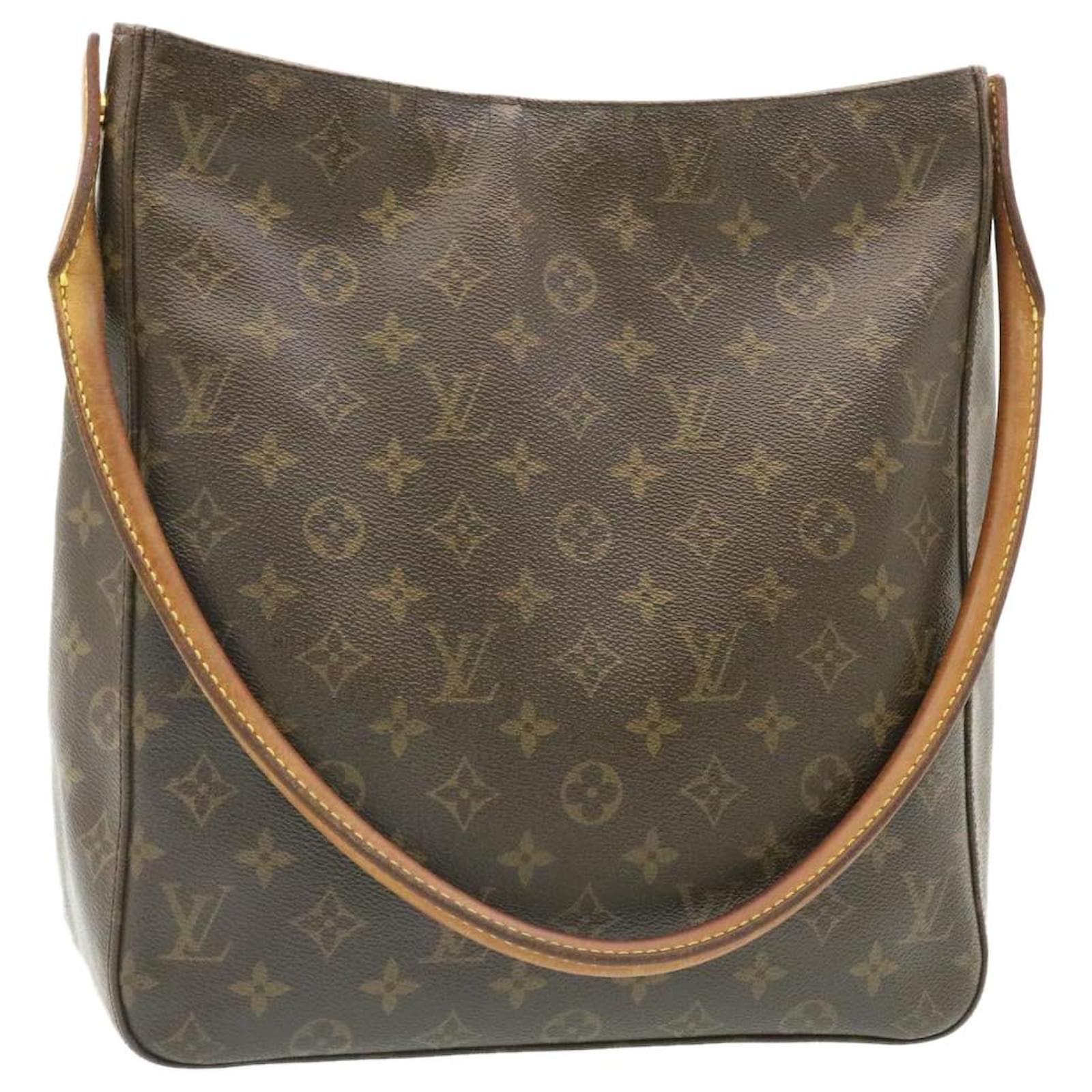 LOUIS VUITTON Monogram Looping GM Shoulder Bag M51145 LV Auth