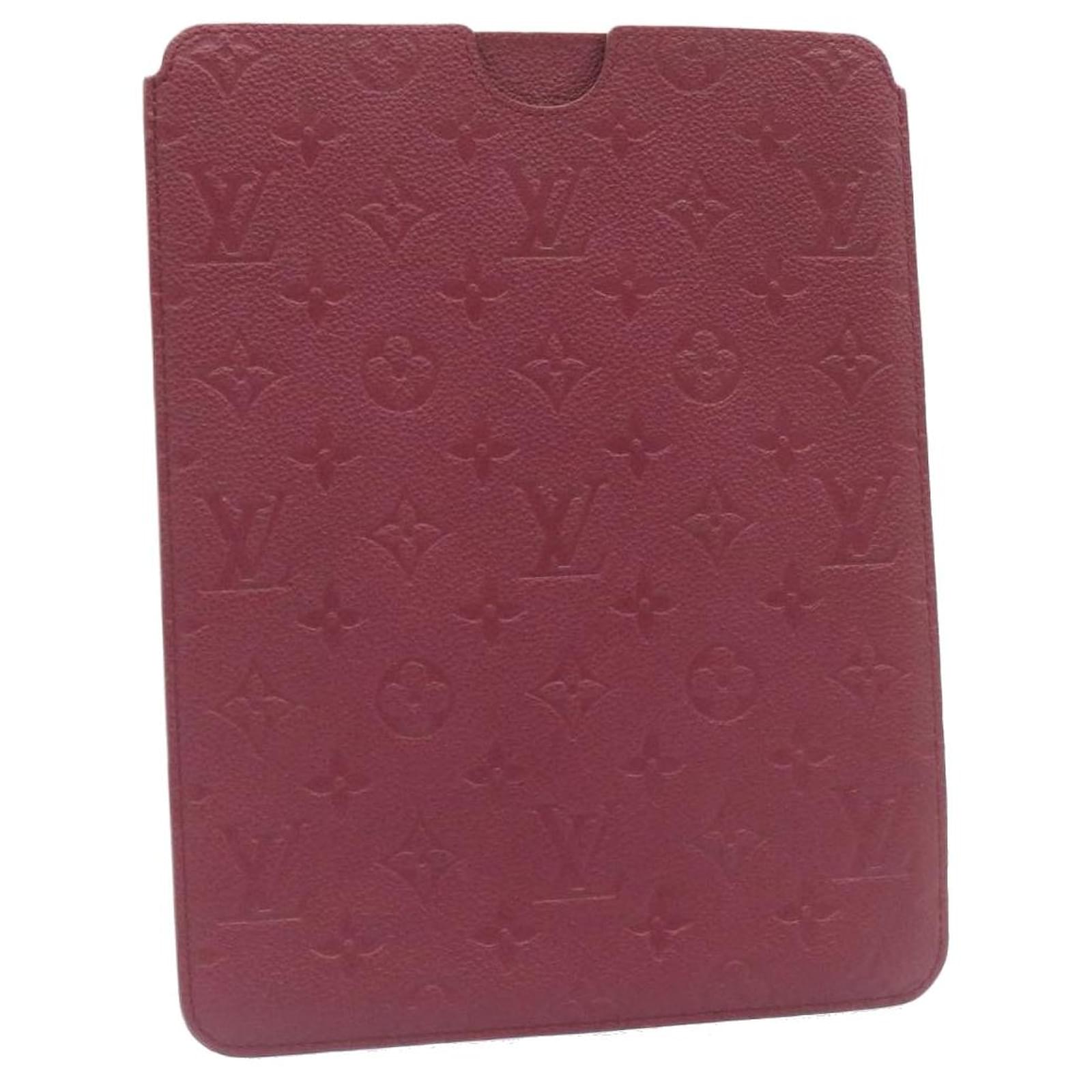 LOUIS VUITTON Monogram Empreinte Tablet iPad Case Purple M60369 LV Auth  fm707 ref.431526 - Joli Closet
