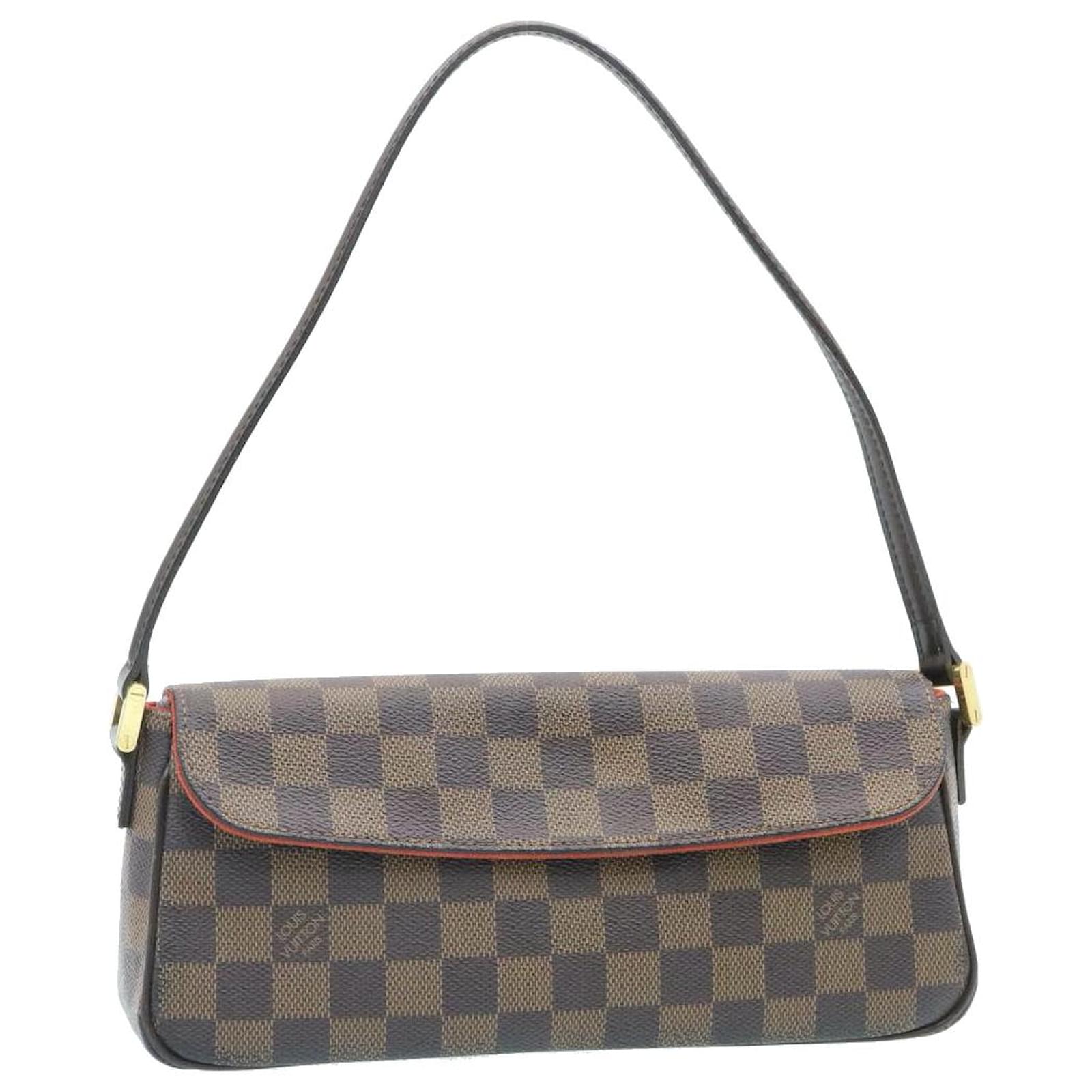 Louis Vuitton Damier Ebene Recoleta - Brown Shoulder Bags