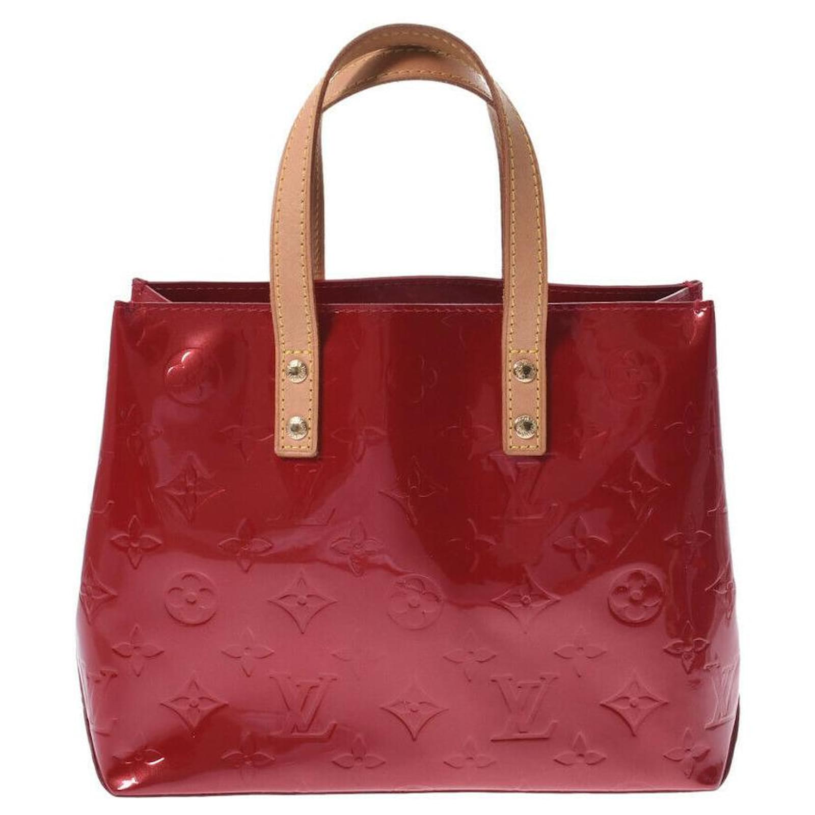 Louis-Vuitton Monogram Vernis Lead PM Hand Bag