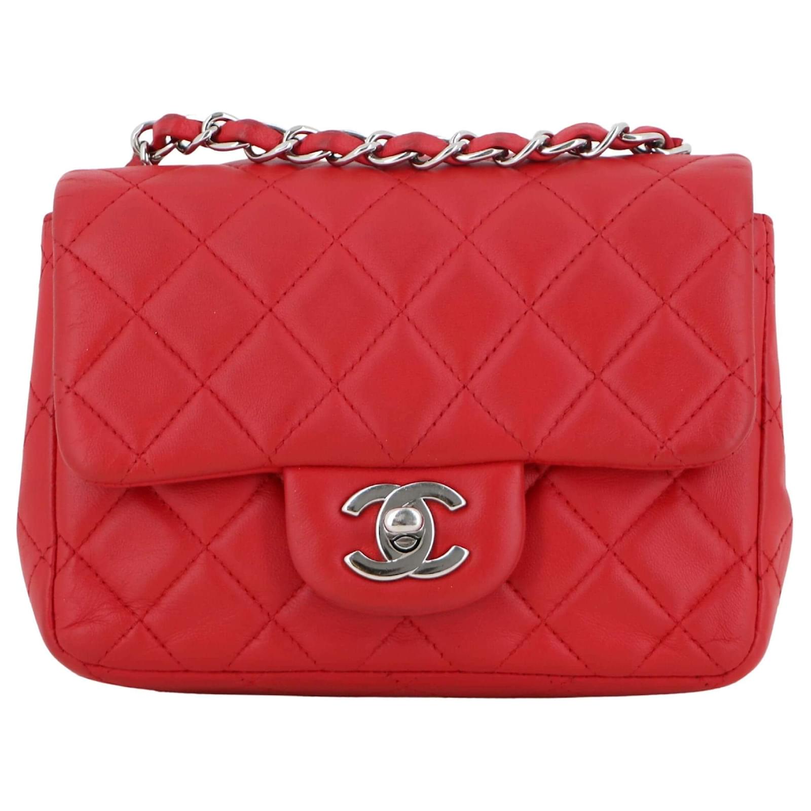 Chanel Timeless Red Leather ref.433327 - Joli Closet