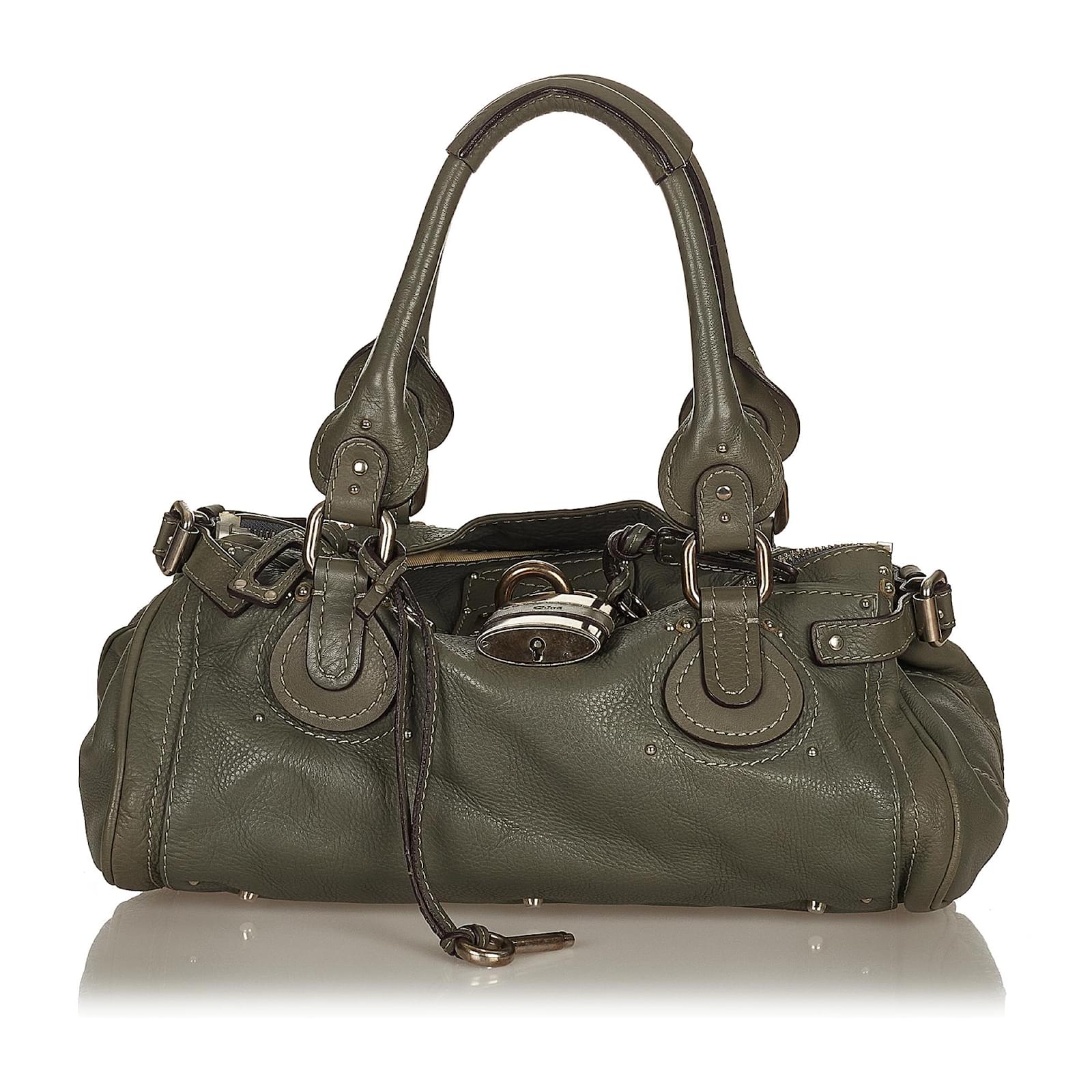 chloe marcie hobo leather handbag