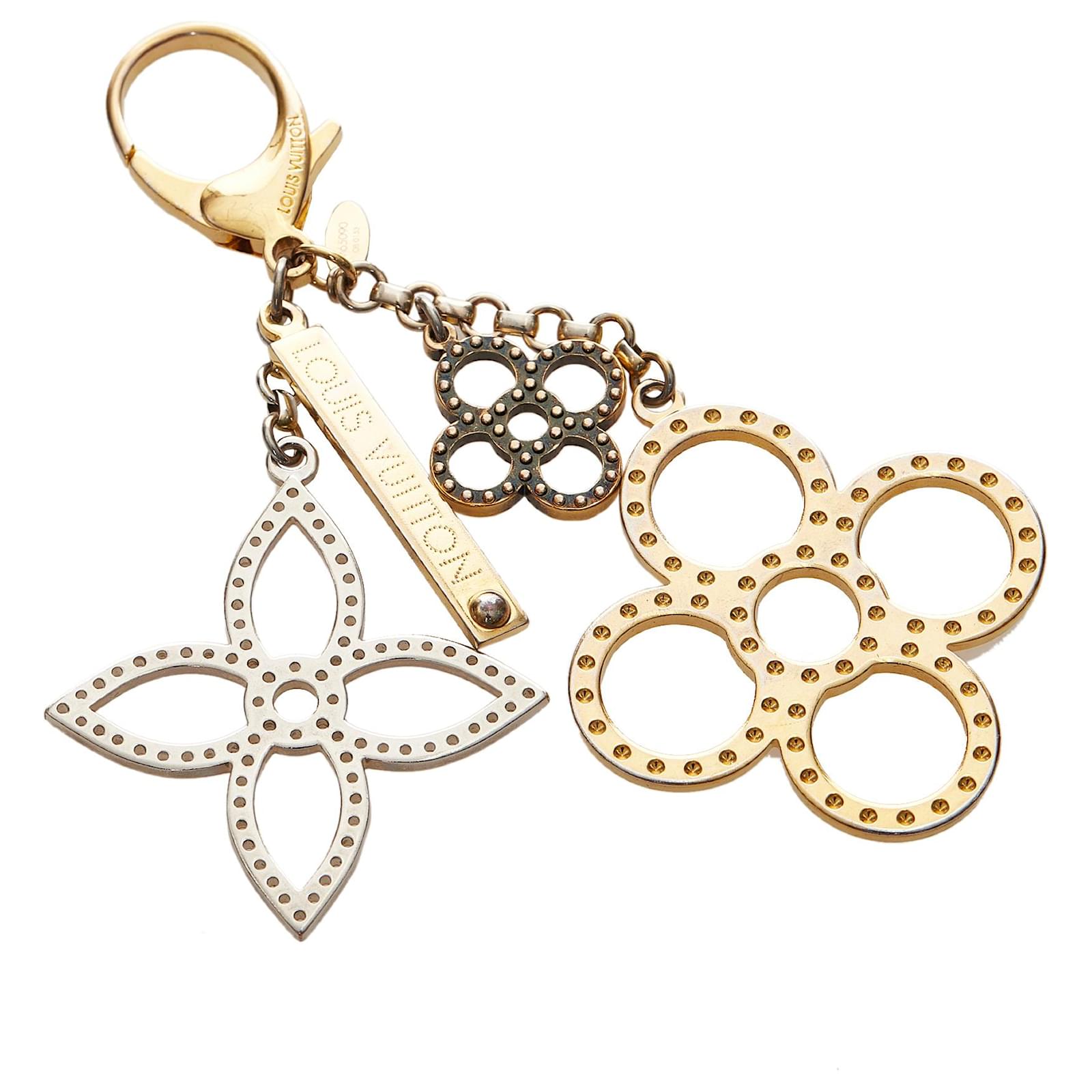 Portachiavi con ciondoli in oro Louis Vuitton D'oro Metallo ref.434370 -  Joli Closet