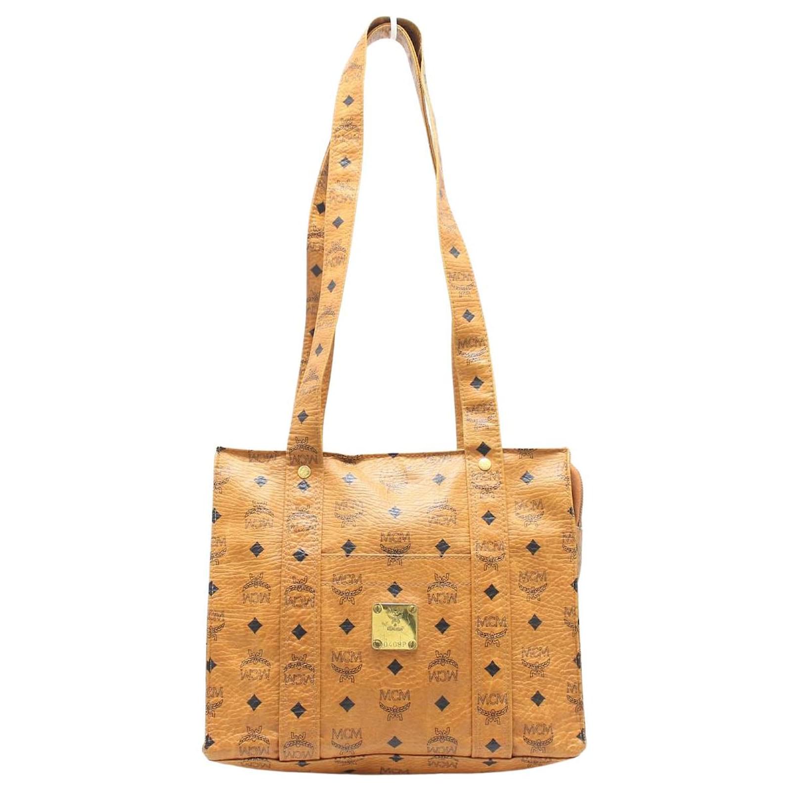 MCM Shoulder Bag Brown Leather ref.434560 - Joli Closet