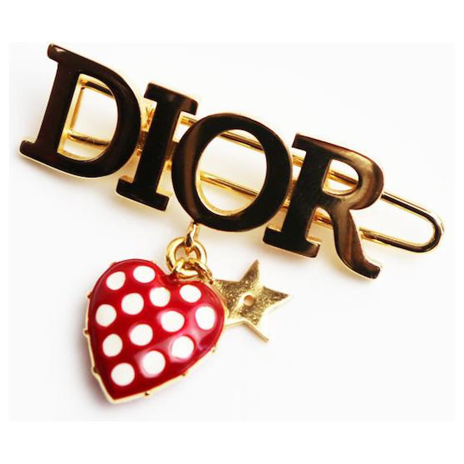 dior dangle necklace