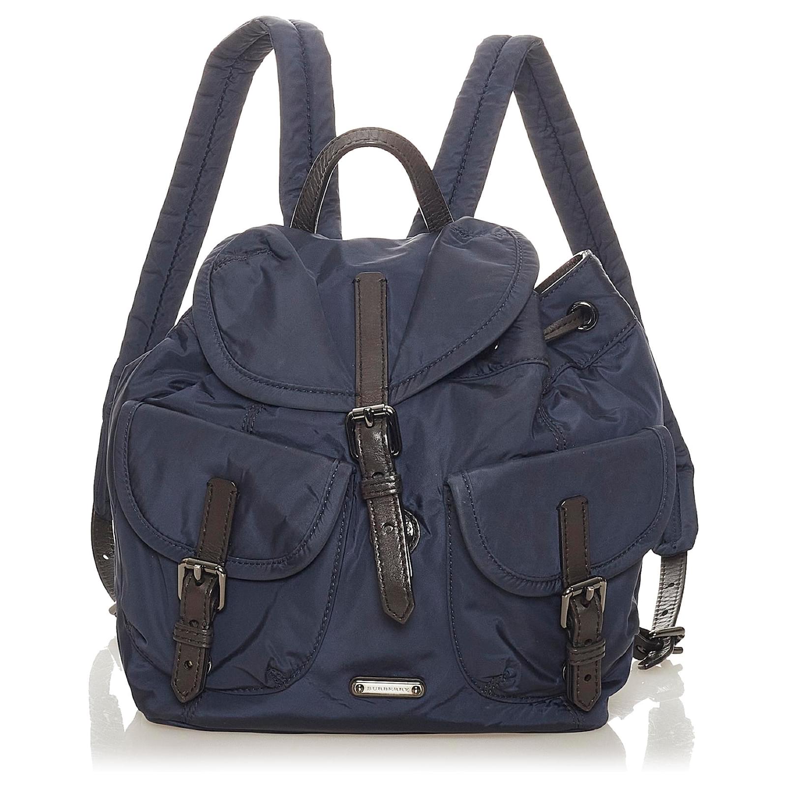 burberry blue backpack