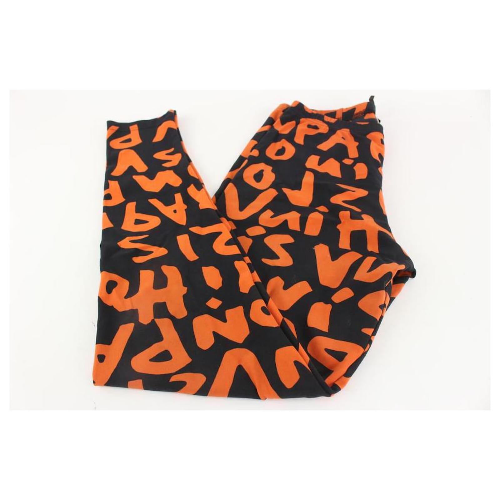 Louis Vuitton Women's Size 40 Stephen Sprouse Orange Graffiti Leggings  126LV50 ref.435417 - Joli Closet