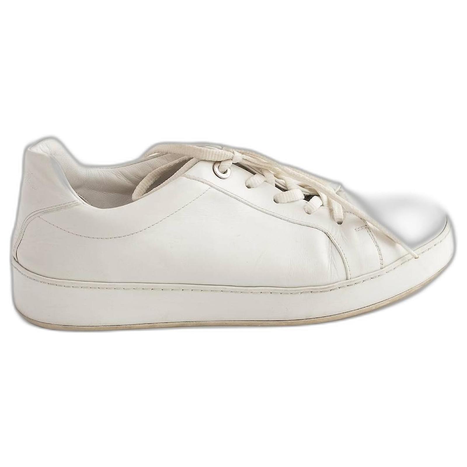 Loro Piana Sneakers White ref.436528 - Joli Closet