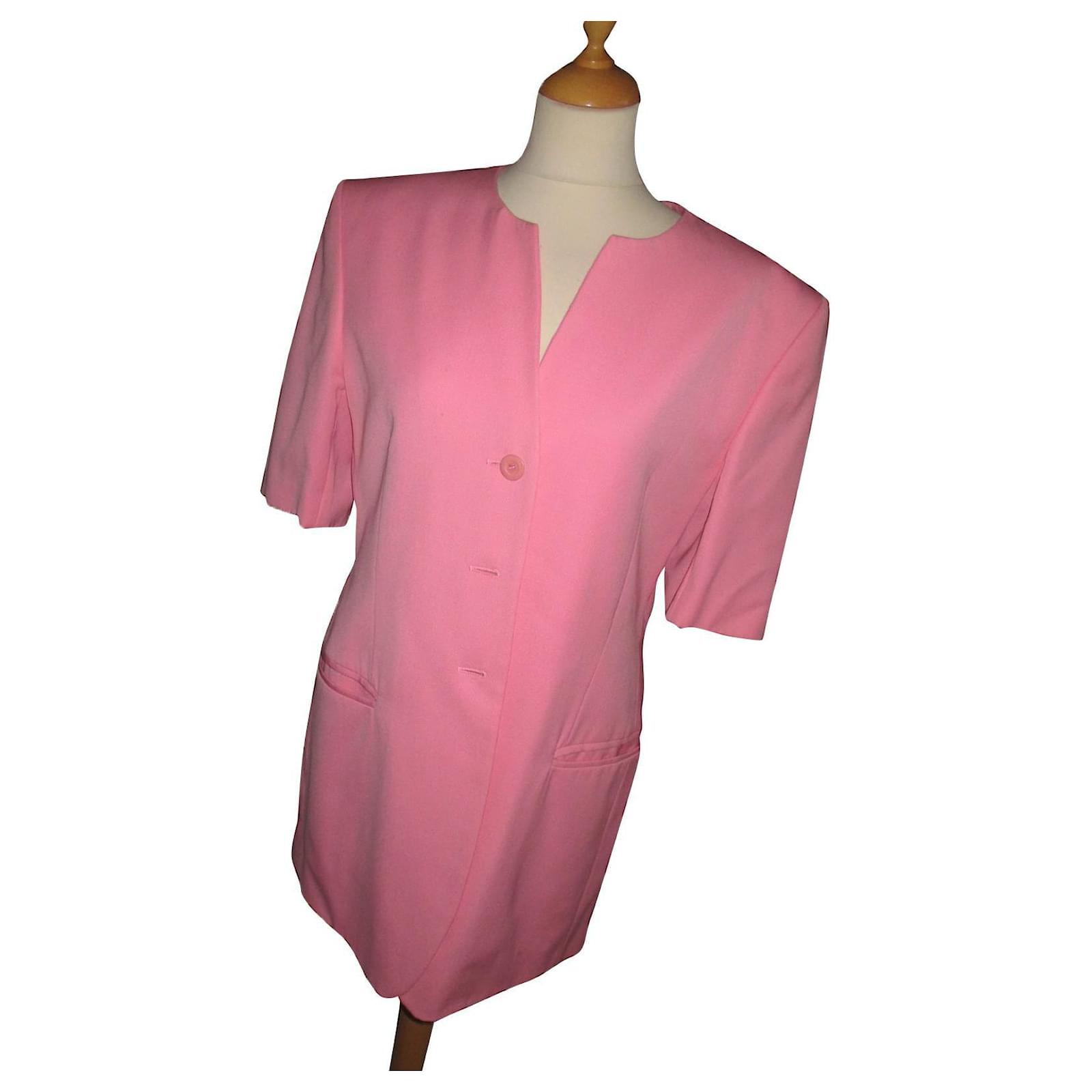 Escada Jackets Pink Wool ref.436969 - Joli Closet