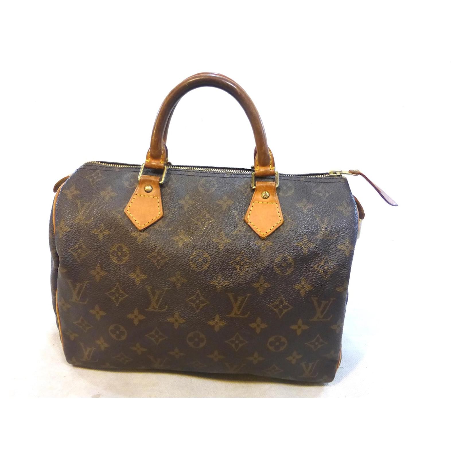 Louis Vuitton Speedy 30 Monogram Brown Leather ref.437068 - Joli Closet