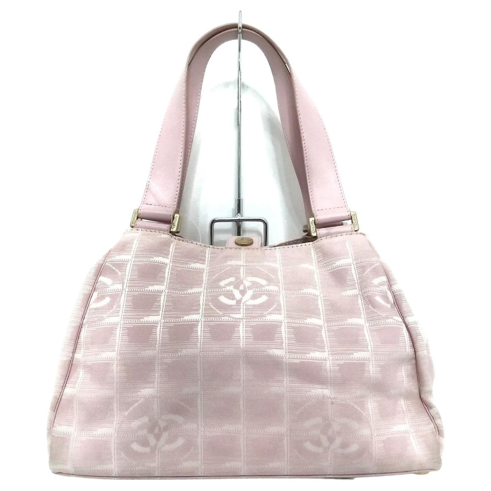 Chanel Travel line Pink Cloth ref.437645 - Joli Closet