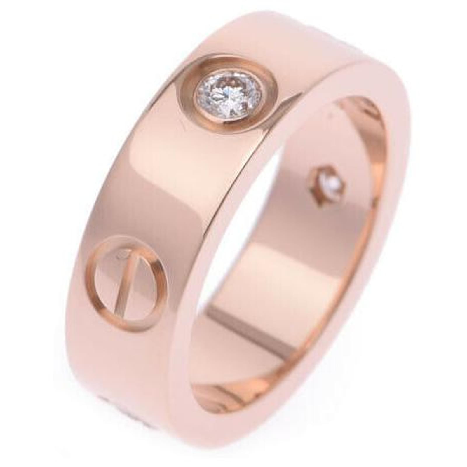 Cartier Love Or rose Doré ref.437716 - Joli Closet