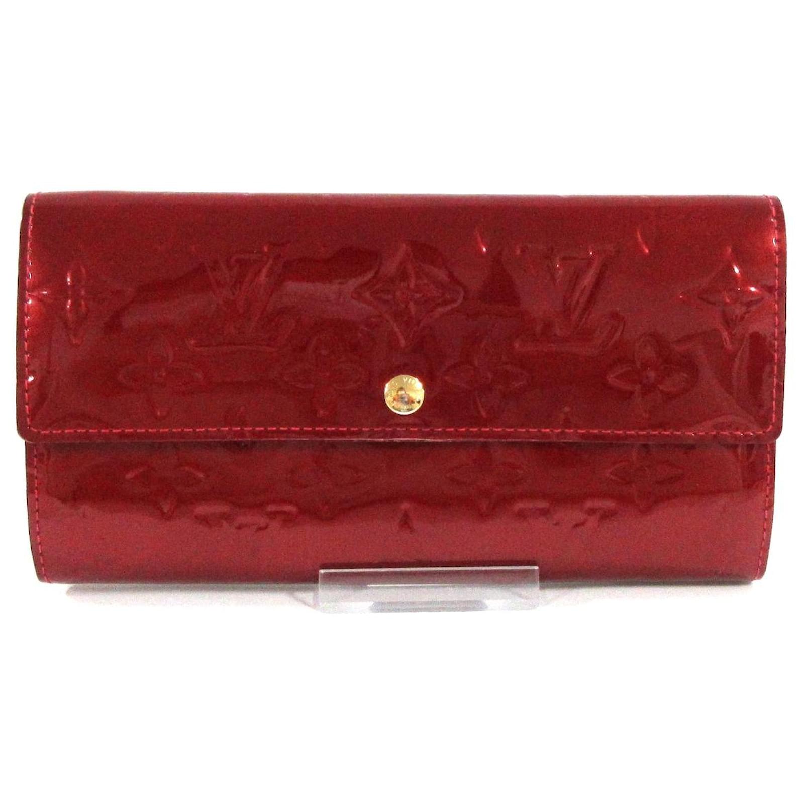 Louis Vuitton Patent Leather Red Wallets for Women for sale