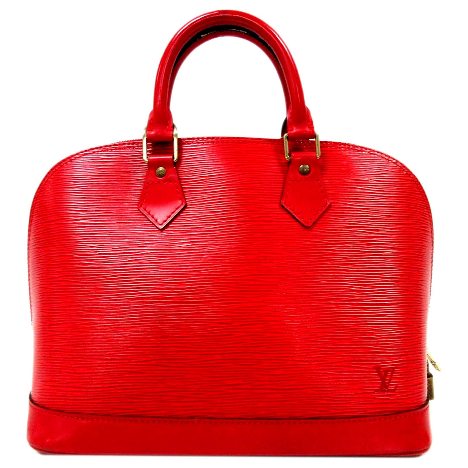 louis vuitton alma epi red