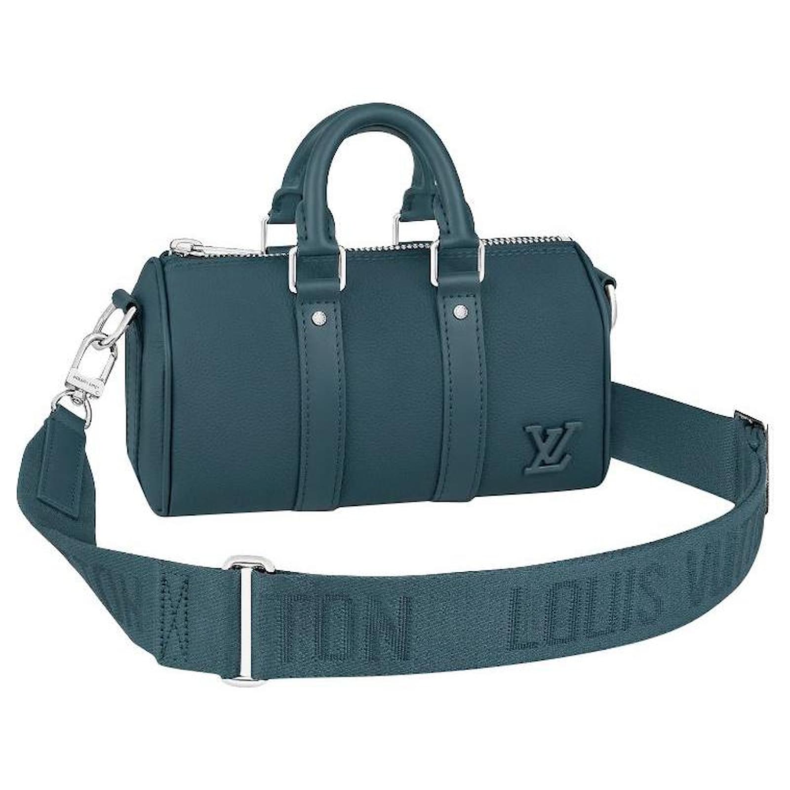 Louis Vuitton LV Keepall XS new Blue Leather ref.438460 - Joli Closet