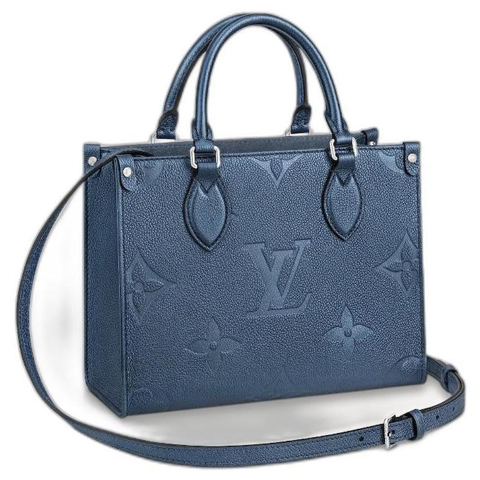 Louis Vuitton Handtaschen aus Leder - Blau - 24258857