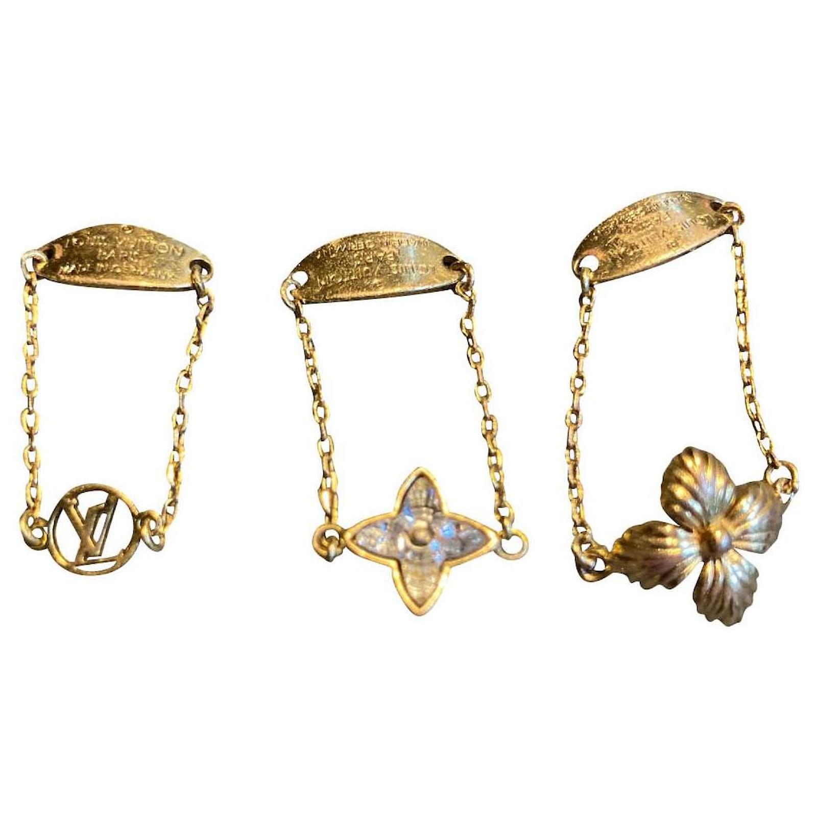 Shop Louis Vuitton Blooming strass rings set (M68377) by lufine