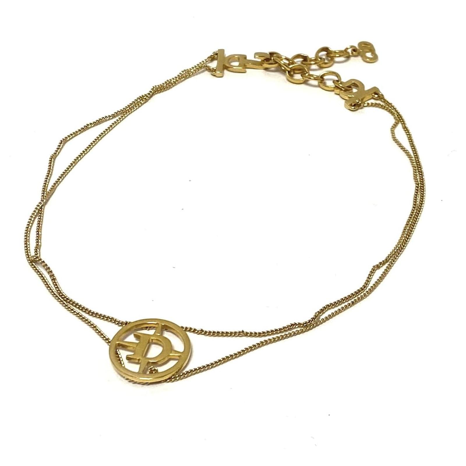 Dior necklace Golden Metal ref.440381 - Joli Closet