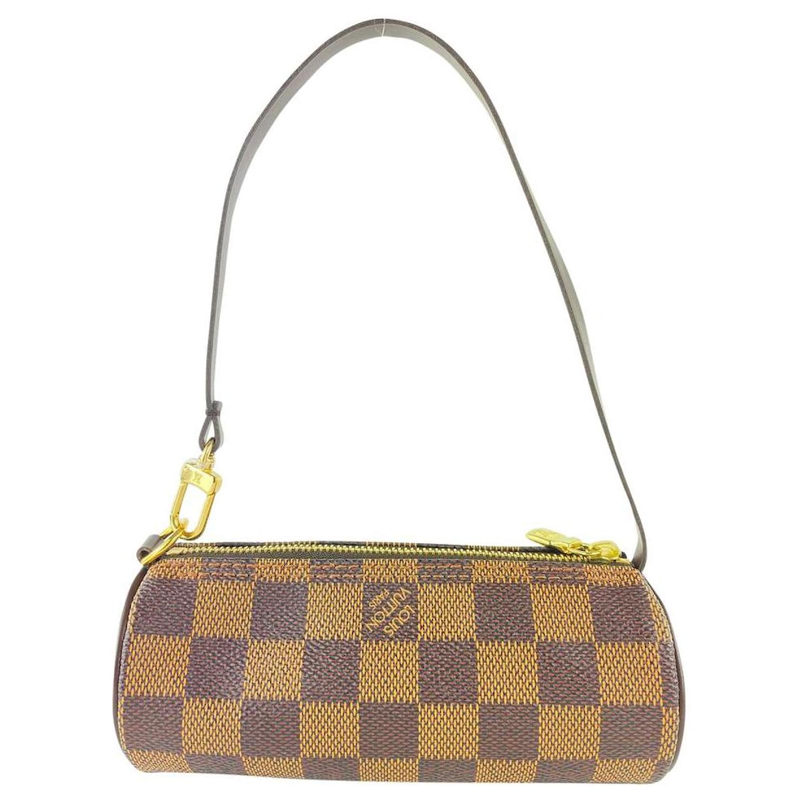 Louis Vuitton Damier Ebene Canvas Mini Papillon Pochette