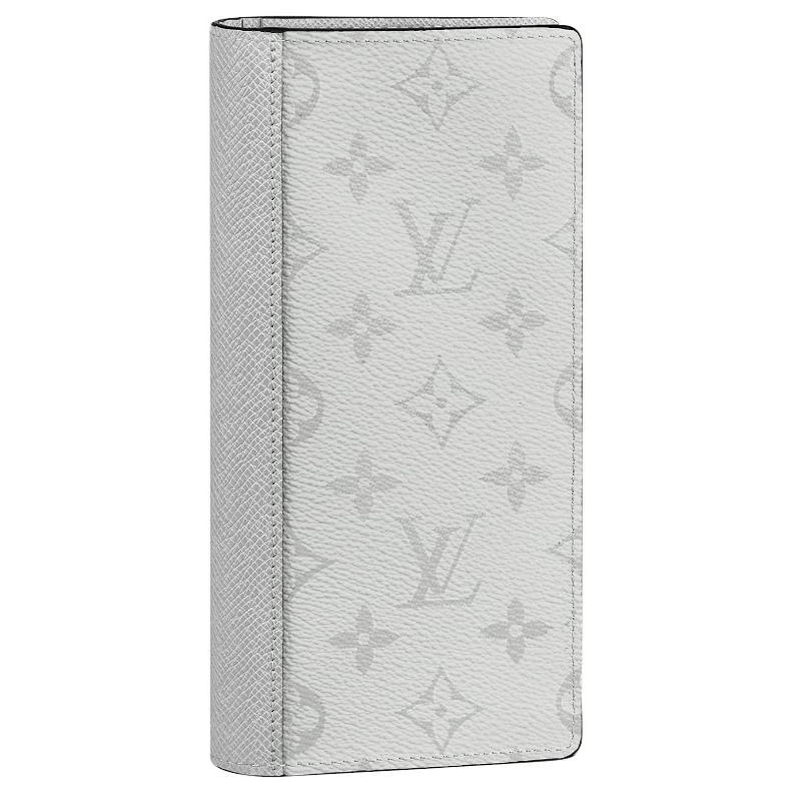 Louis Vuitton LV Brazza Brieftasche neu Weiß Leder ref.442031