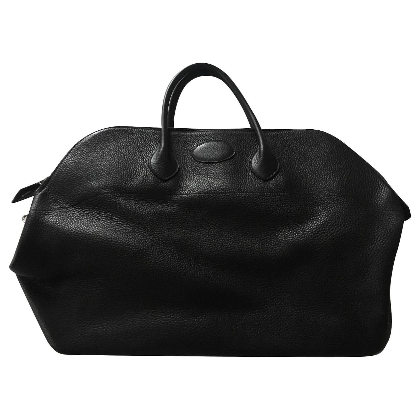 Hermès Hermes Bolide 45cm Black Leather ref.442277 - Joli Closet