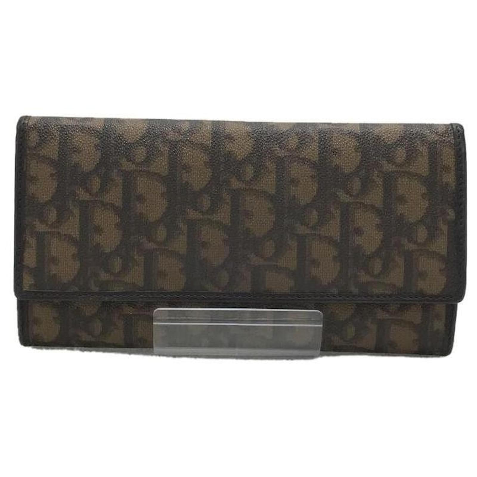 Christian Dior Long wallet / BRW / Total pattern / Unisex / Trotter ...