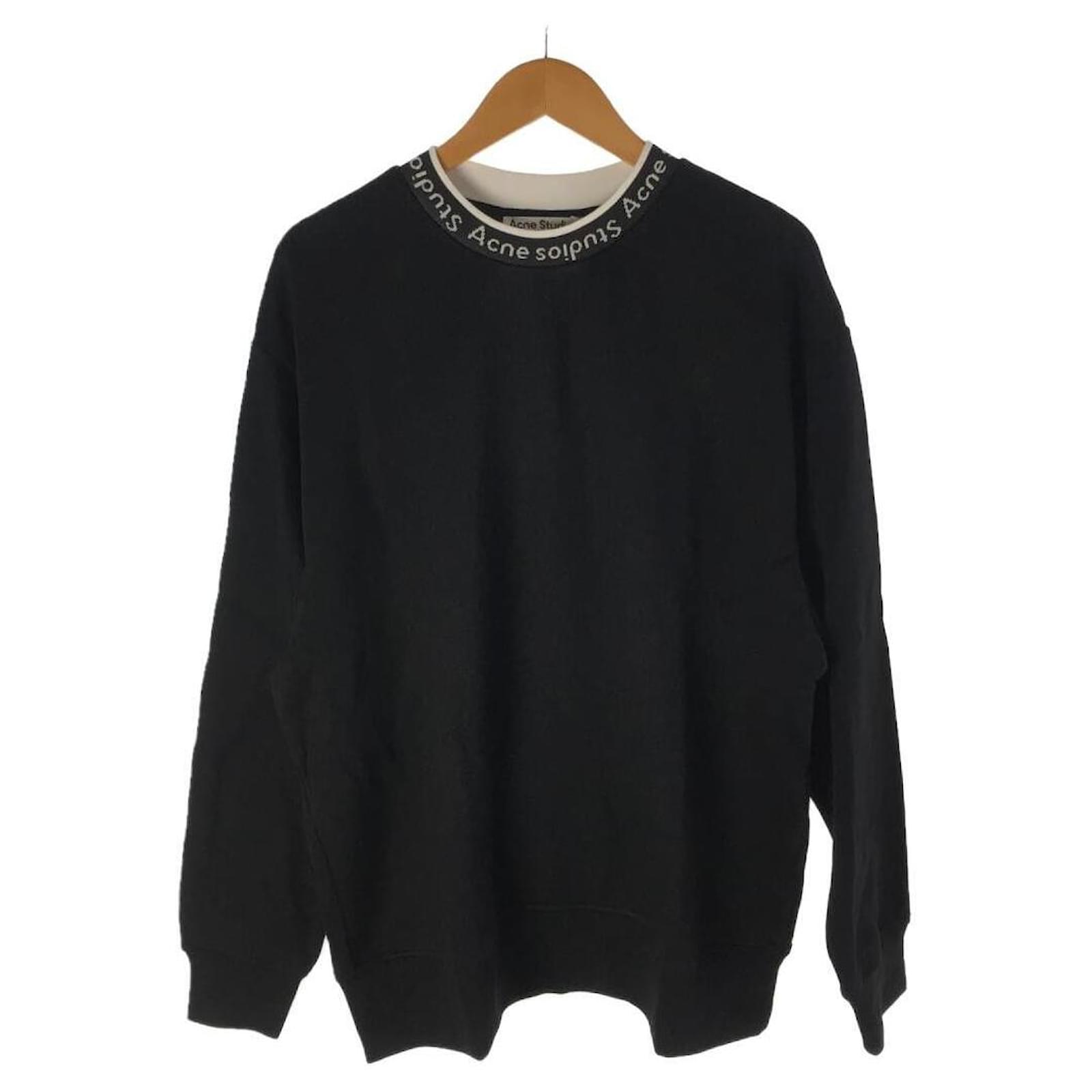 ACNE STUDIOS (Acne) Sweatshirt / M / Cotton / BLK / 20SS / FULTON